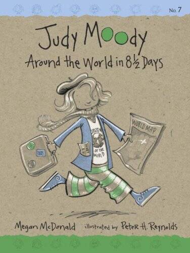 Judy Moody: Around the World in 8 1/2 Days (Book #7) – Paperback – GOOD