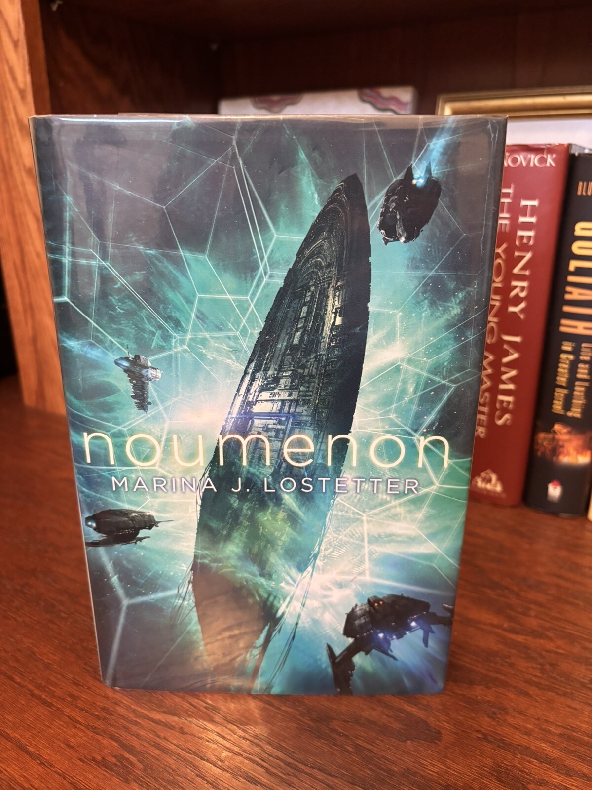 Noumenon. Marina Lostetter. 1st UK HC Ptg. Harper Voyager 2017. F/VG
