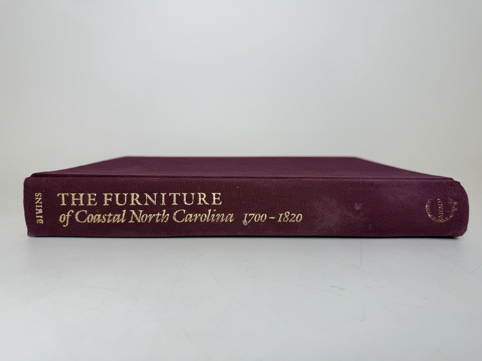 The Furniture of Coastal North Carolina 1700-1820 by John Bivins Jr.; HC with DJ