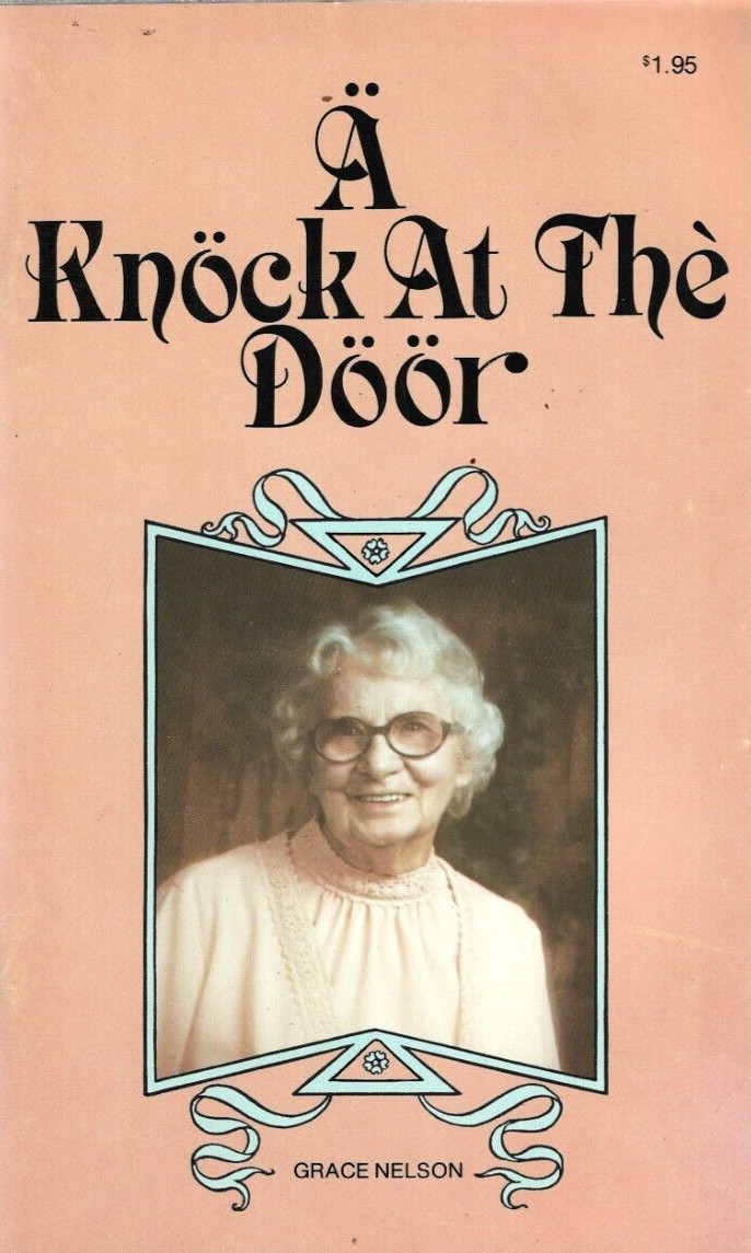 A Knock at the Door, by Grace Nelson (Signed Paperback, Staplebound)