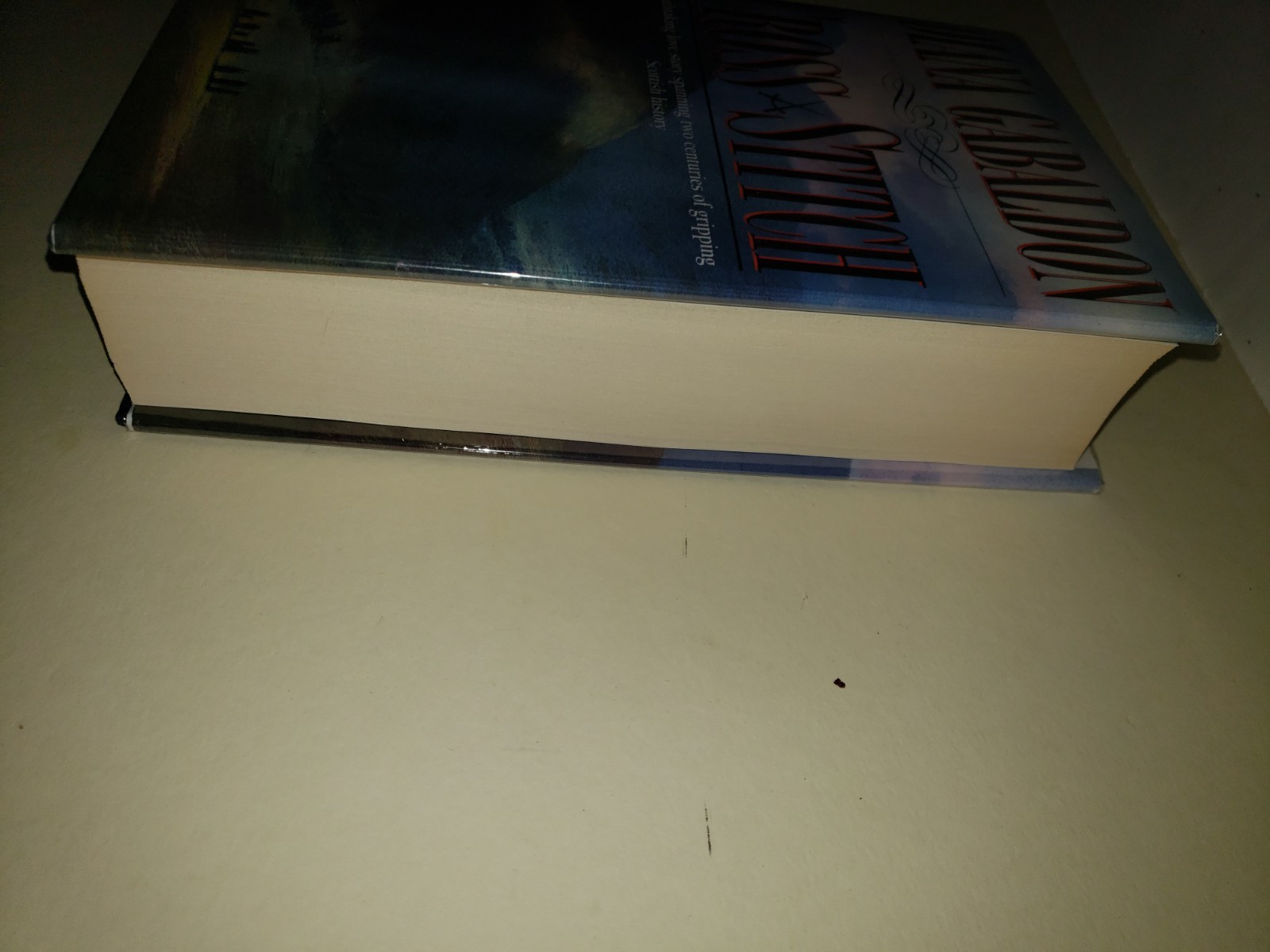 Diana Gabaldon Cross Stitch 1 of 2000 (Outlander Book One, 1991 UK) Hc Dj