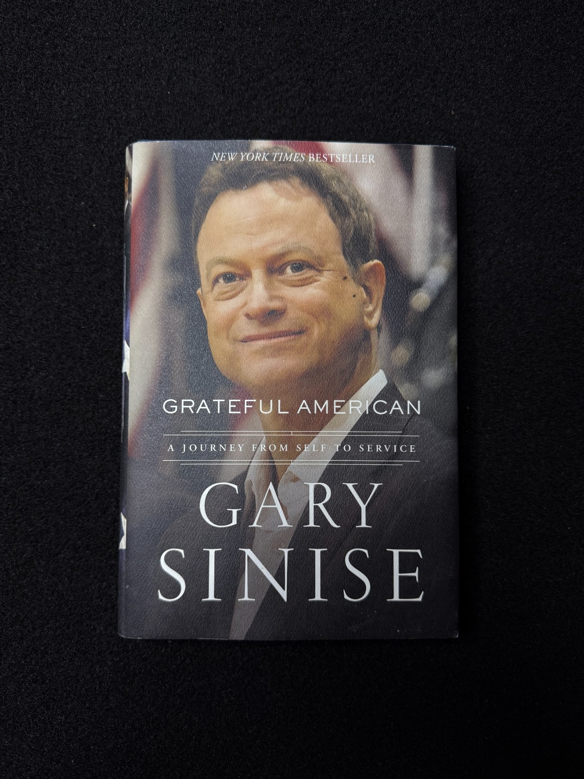 Grateful American Gary Sinise SIGNED 2019 Biography Memoir Military Veterans