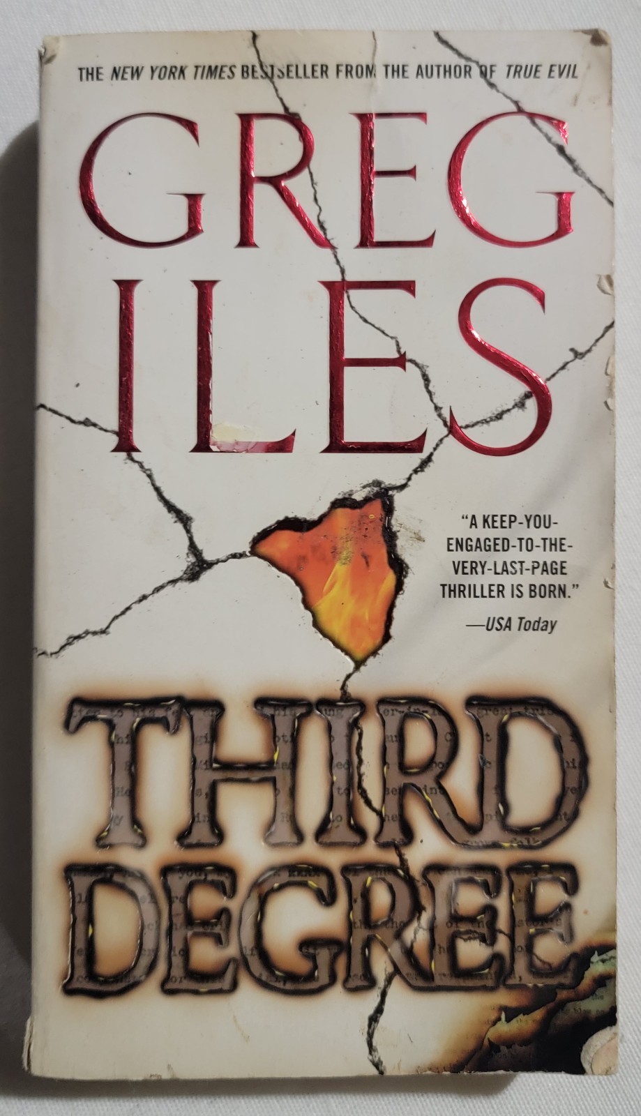 Third Degree : A Novel by Greg Iles (2008, US-Tall Rack Paperback)