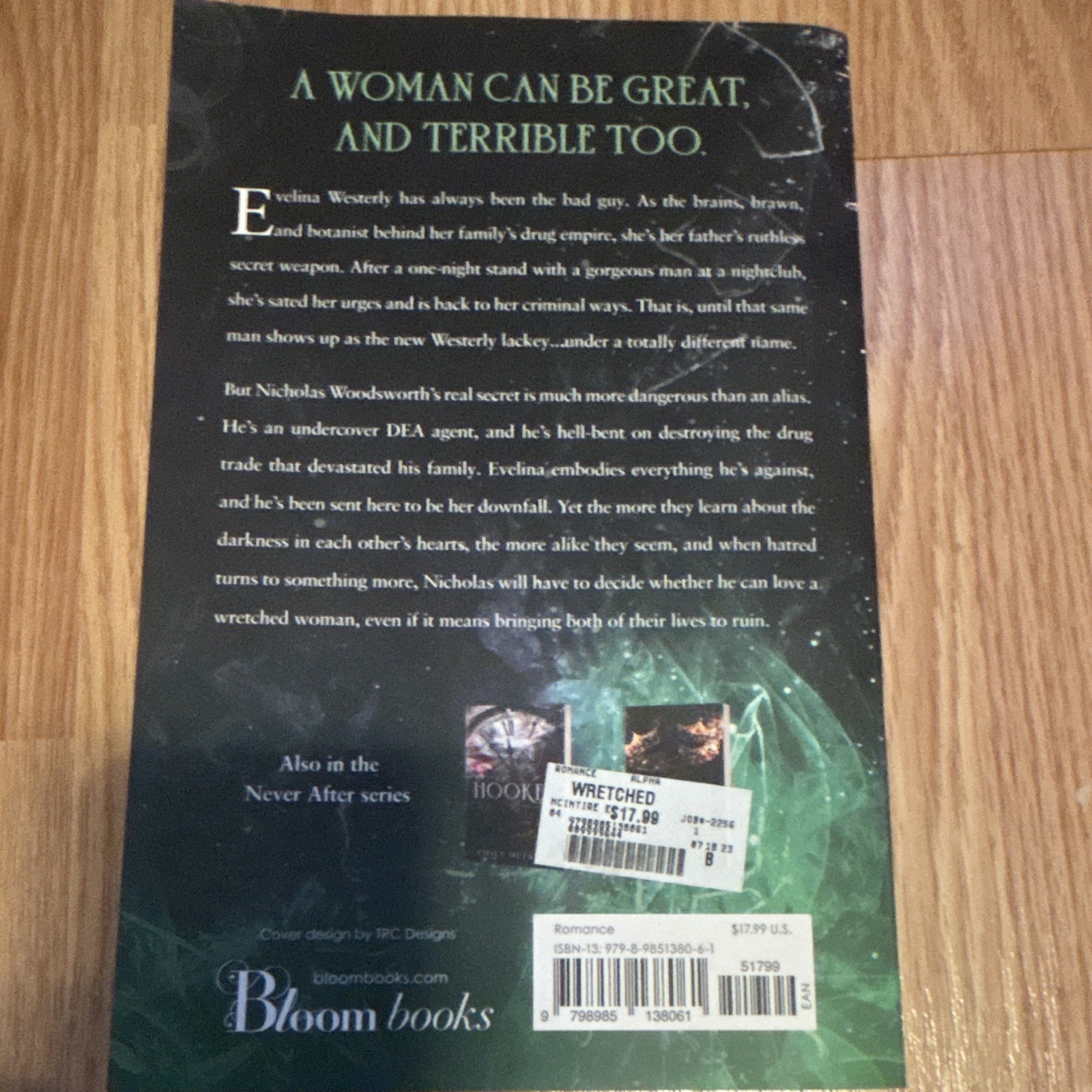 Emily McIntire Wretched (Never After Series) Paperback Romance Novel Bloom Books
