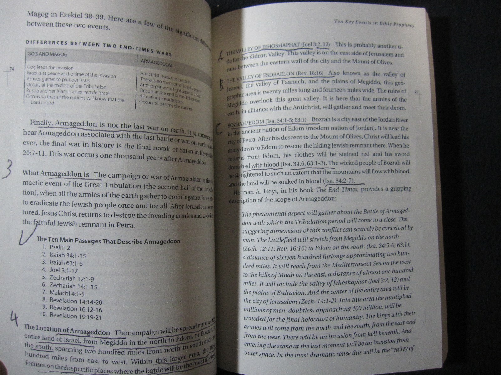 The Complete Book of Bible Prophecy [Paperback] Hitchcock, Mark