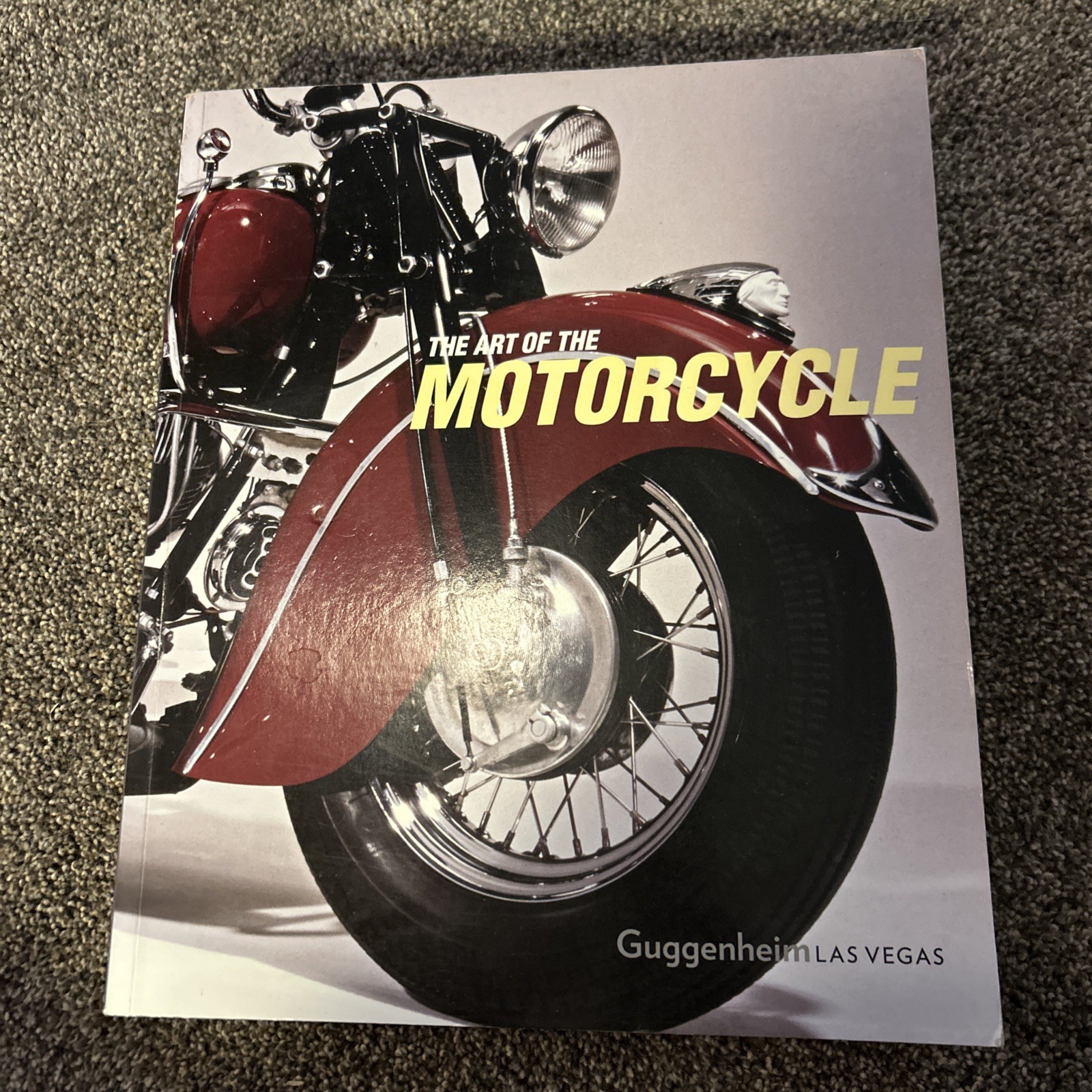 THE ART OF THE MOTORCYCLE ~ GUGGENHEIM LAS VEGAS ~ LARGE BOOK / 446 PAGES