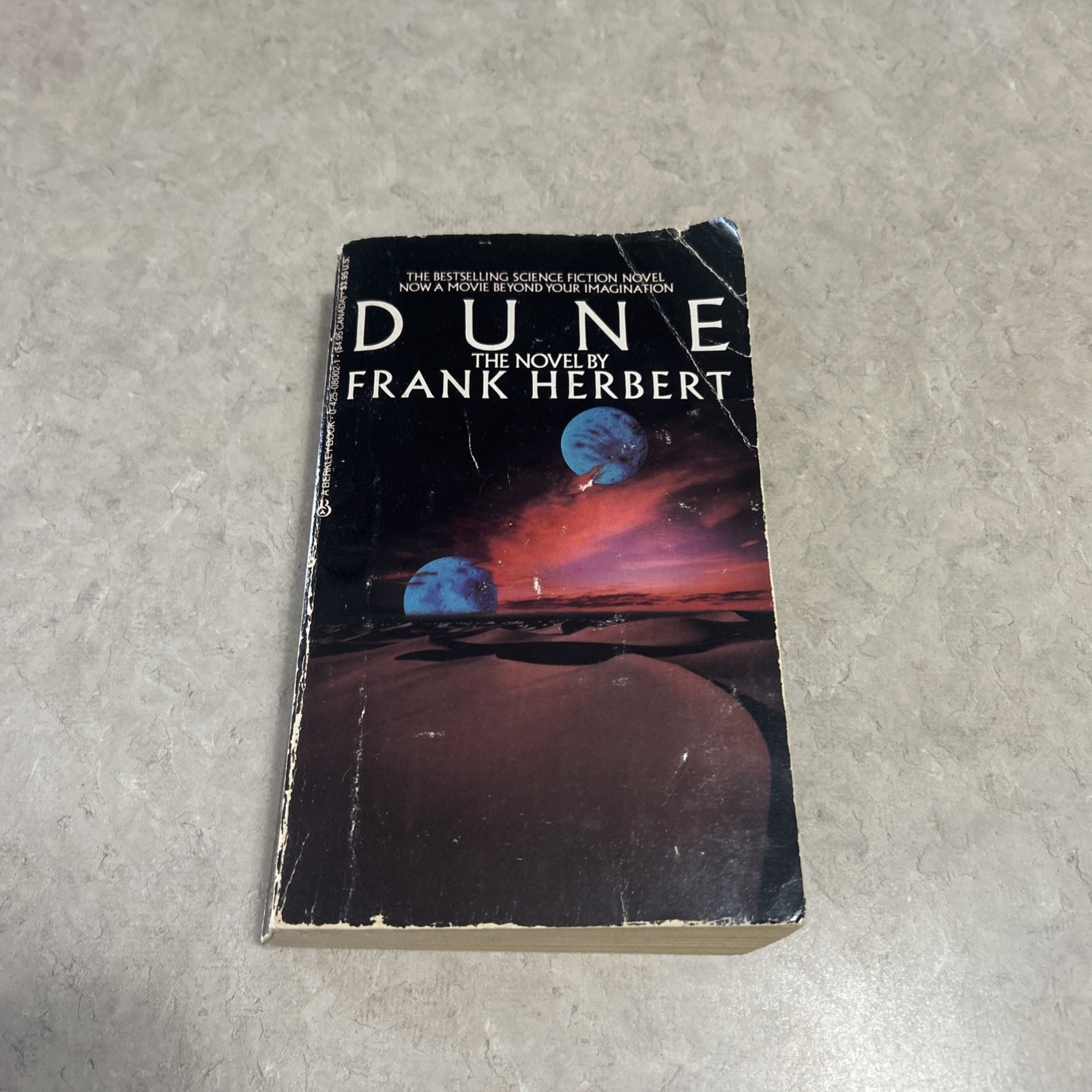 Frank Herbert – Dune – Berkley 35th Printing 1984 Movie Tie-In