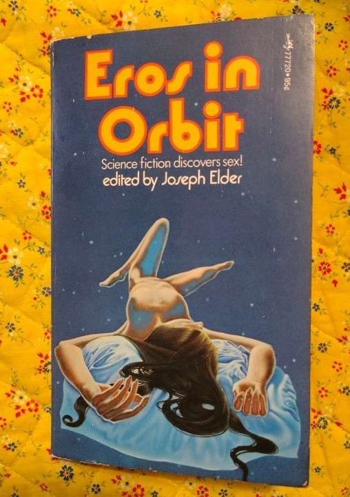 EROS IN ORBIT Edited Joseph Elder 1st Pocket 1973 Edition, Rare SC FI Pulp, PB
