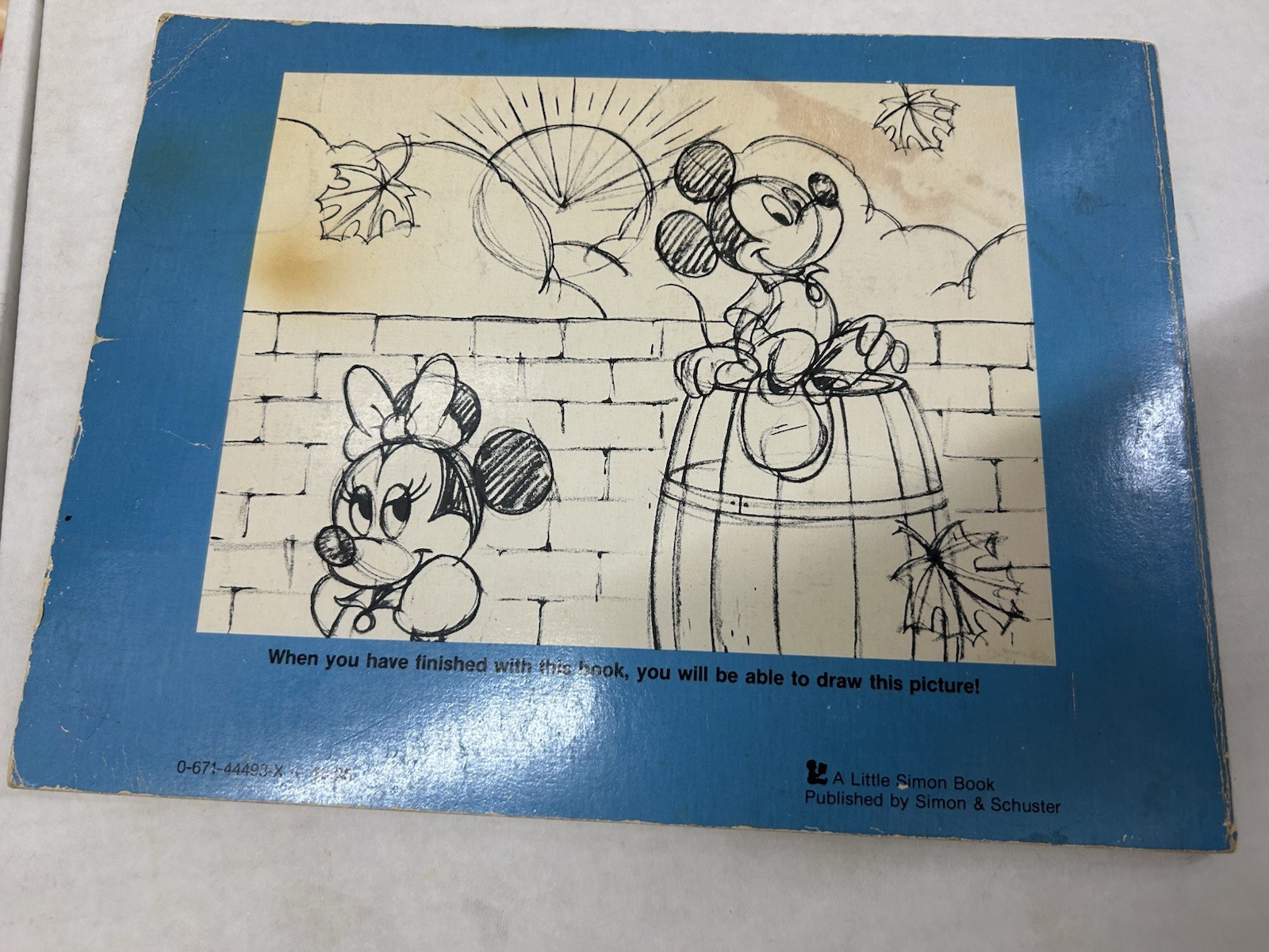 Mickey’s Drawing Class: Featuring Mickey Walt Disney How To Draw Mickey Book