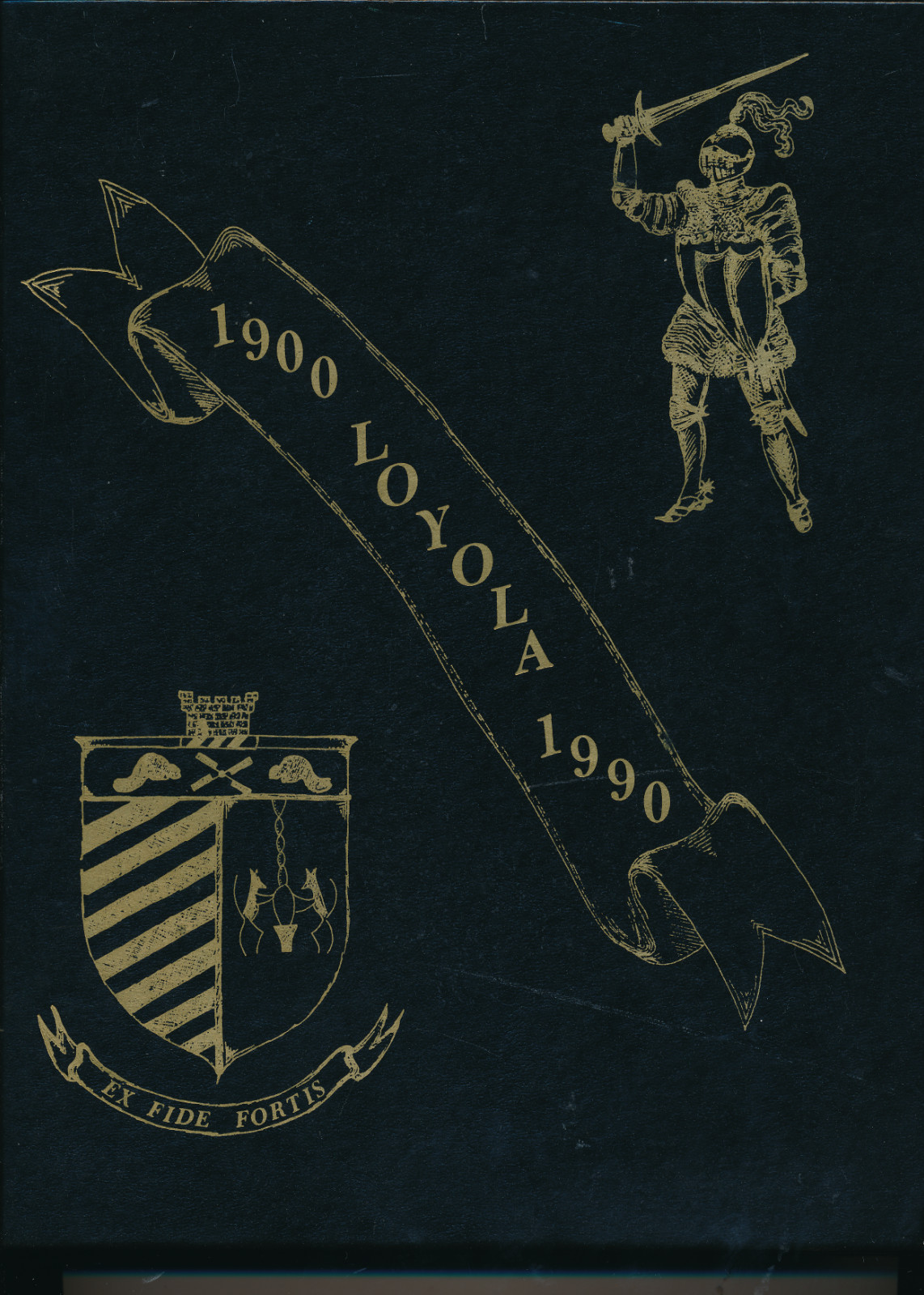 New York NY Loyola High School yearbook 1990