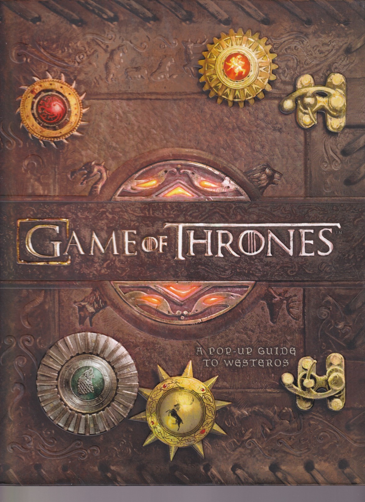 GAME OF THRONES: A POP-UP GUIDE TO WESTEROS by Matthew Reinhart (2014 HC){T13}
