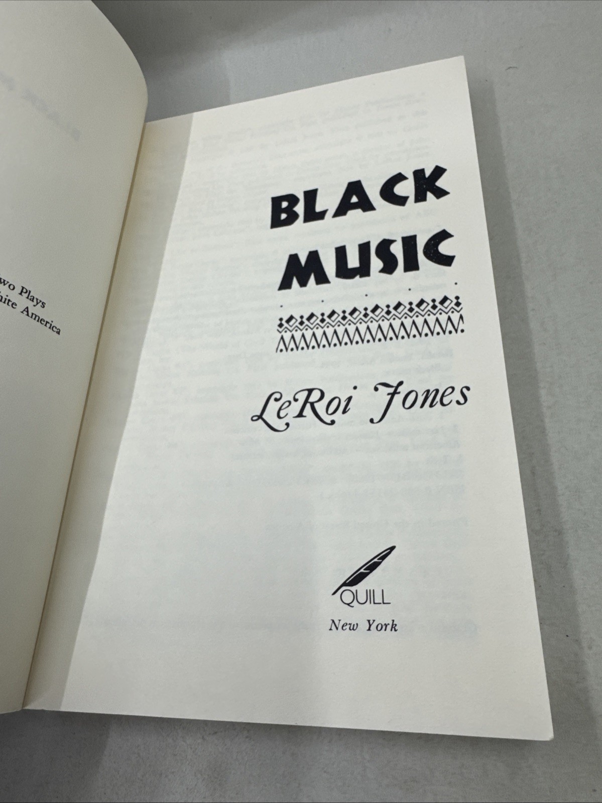 BLACK MUSIC LEROI JONES VINTAGE JAZZ PAPERBACK JOHN COLTRANE ALLEE WILLIS ESTATE