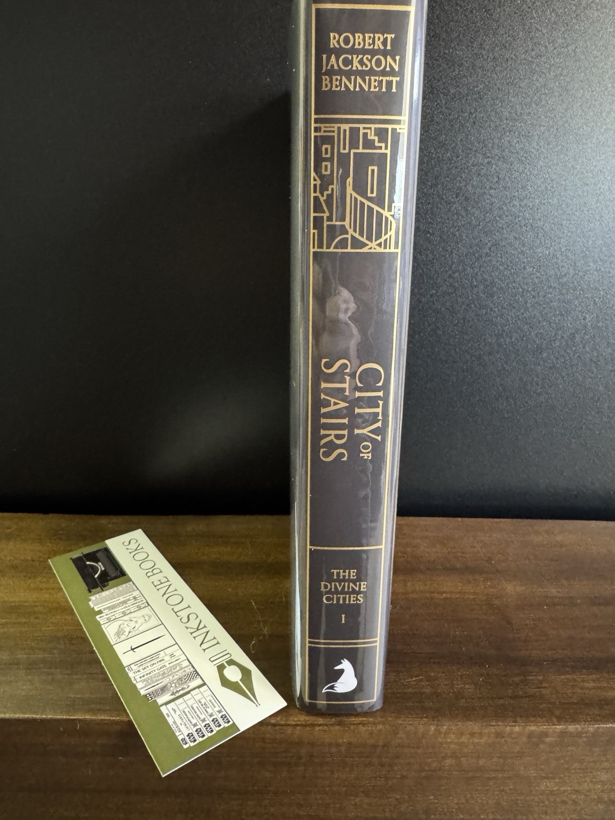 City of Stairs by Robert Jackson Bennett Signed & Numbered UK Inkstone New HC