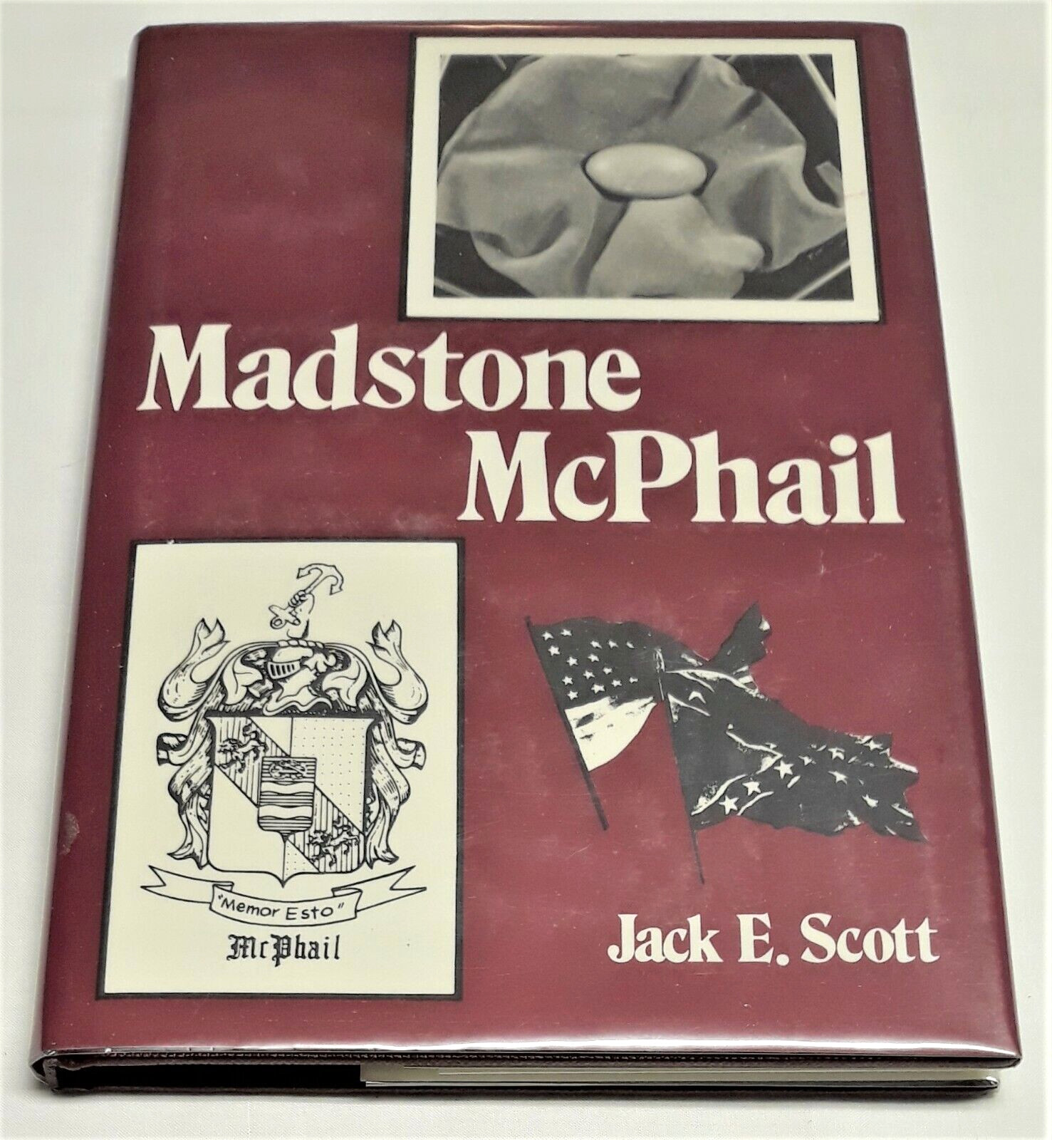 Madstone McPhail, Jack E. Scott, Signed, Vantage Press, 1st Hardcover, 1990