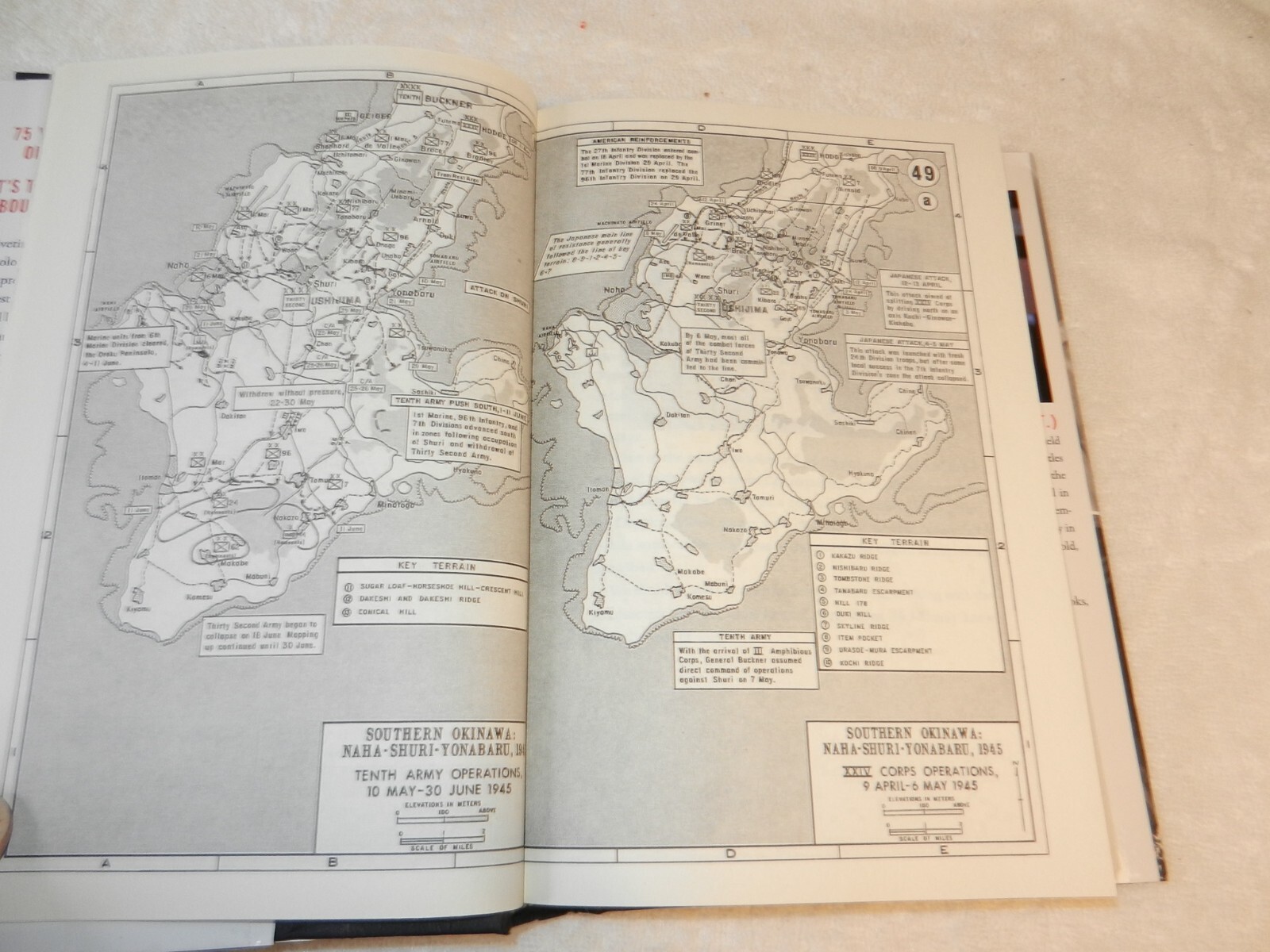 WW II 96th division 361st Field Artillery Bn Major “82 DAYS ON OKINAWA