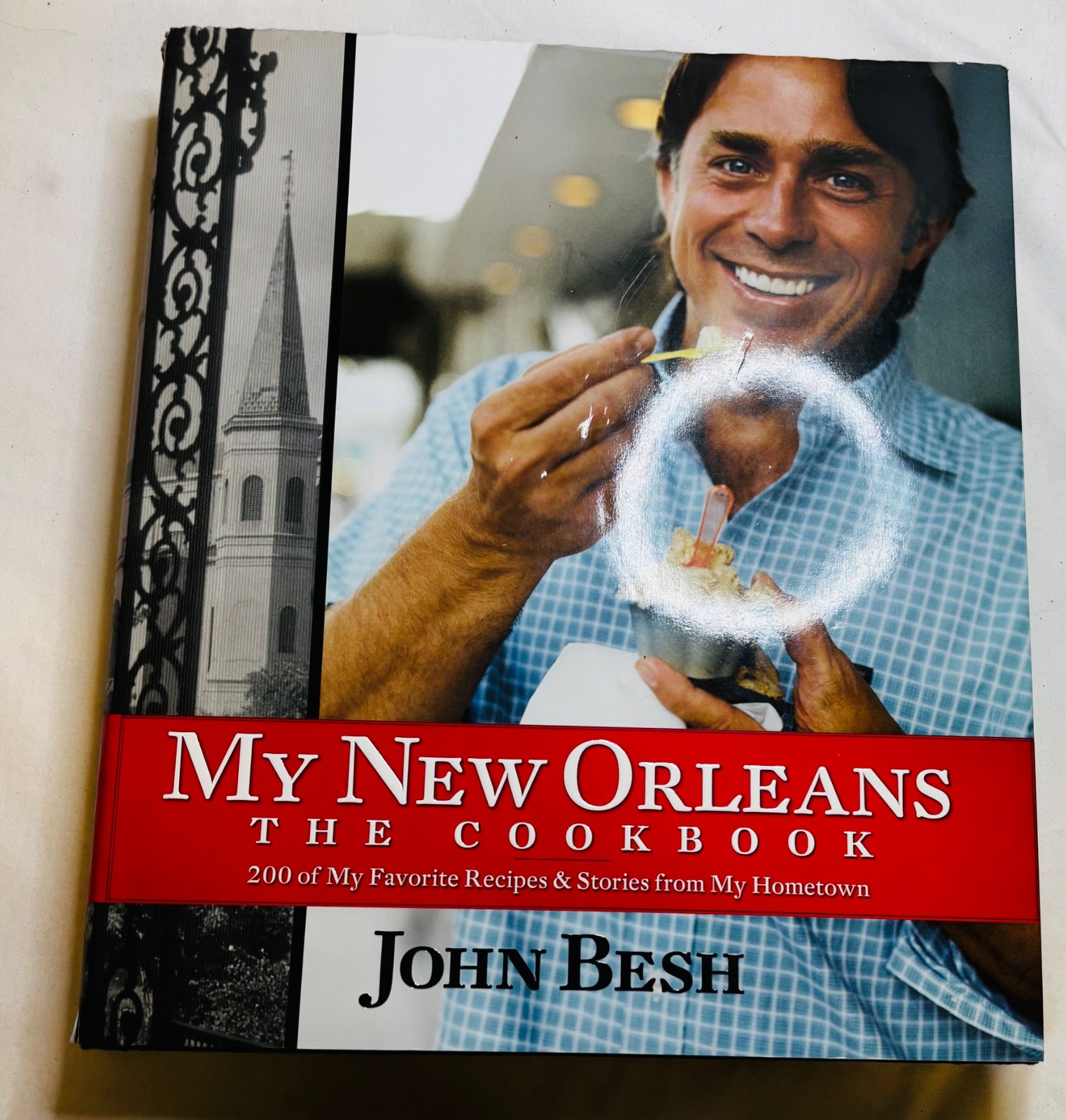 SIGNED John Besh My New Orleans Cookbook Hardcover Cajun Creole Recipes Stories
