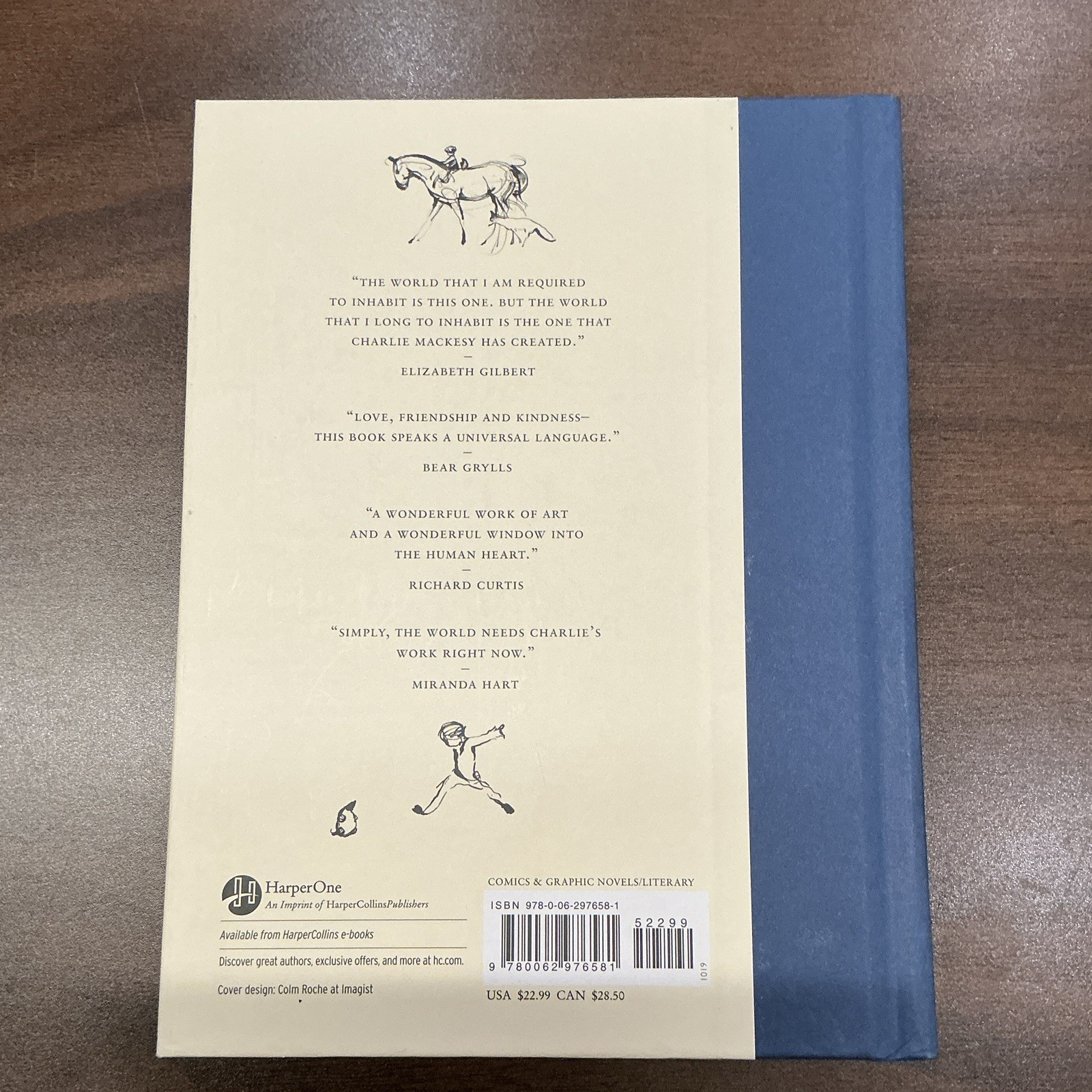 Charlie Mackesy The Boy, the Mole, the Fox and the Horse HC Signed Inscribed
