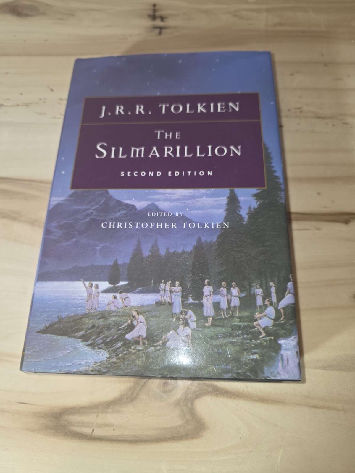 J.R.R. Tolkien The Silmarillion Second Edition Hardcover by Christopher Tolkien