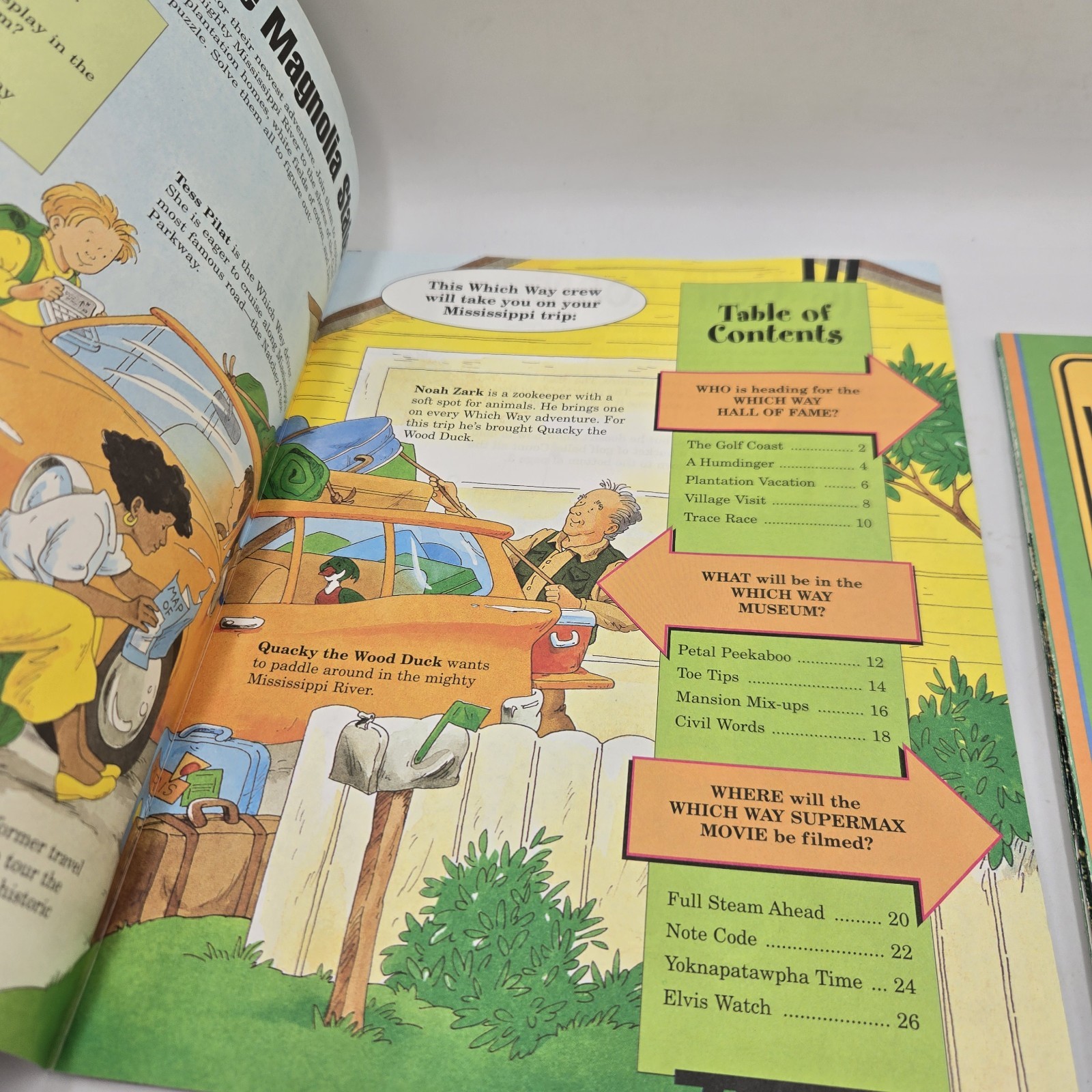 Highlights Which Way USA Mississippi Puzzle Book Fun Educational Activity New