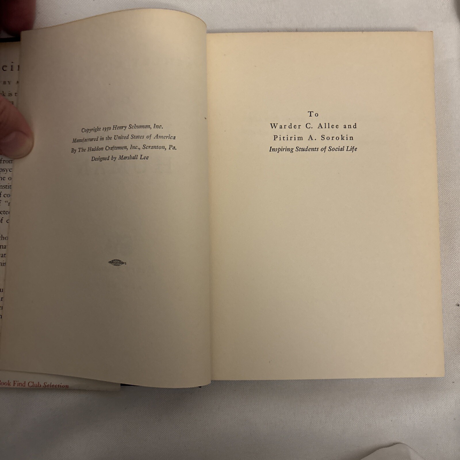 On Being Human by Ashley Montagu 1951