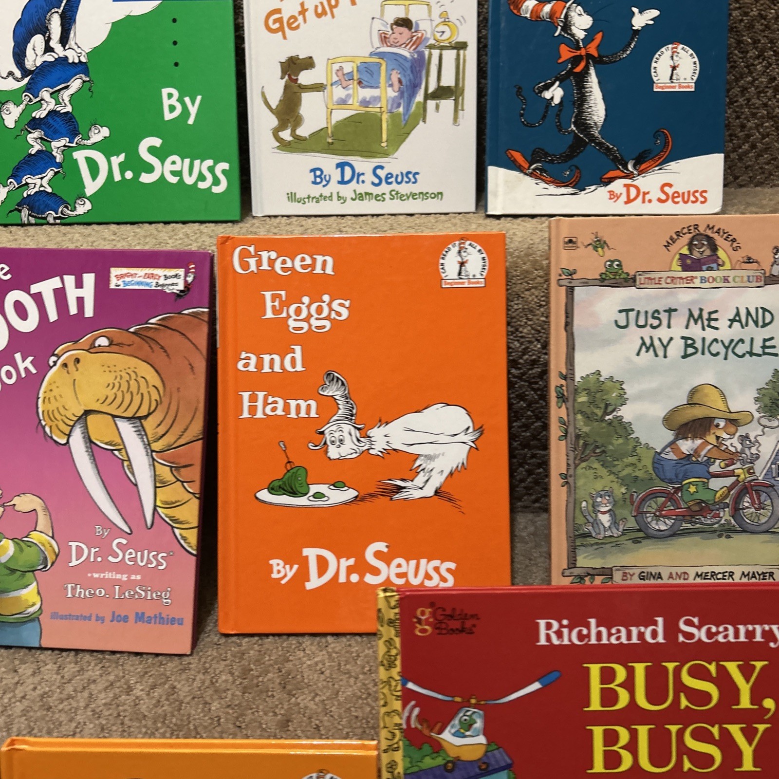 Lot of 12 Dr Seuss & MORE Beginner Books Bright And Early Books Hardcover NWOT