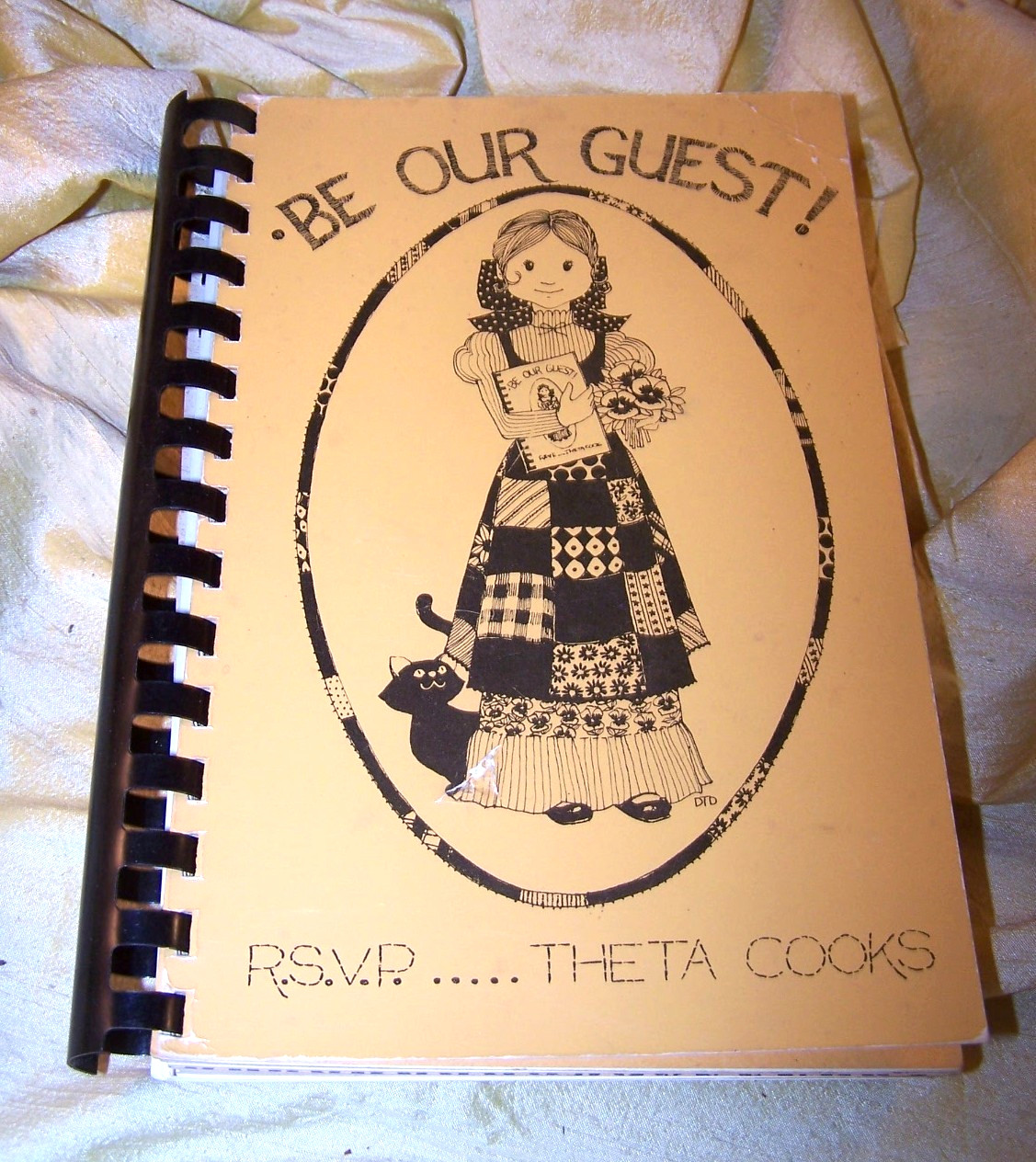 “Be Our Guest! RSVP Theta Cooks” cookbook, Kappa Alpha Theta sorority, KC alum