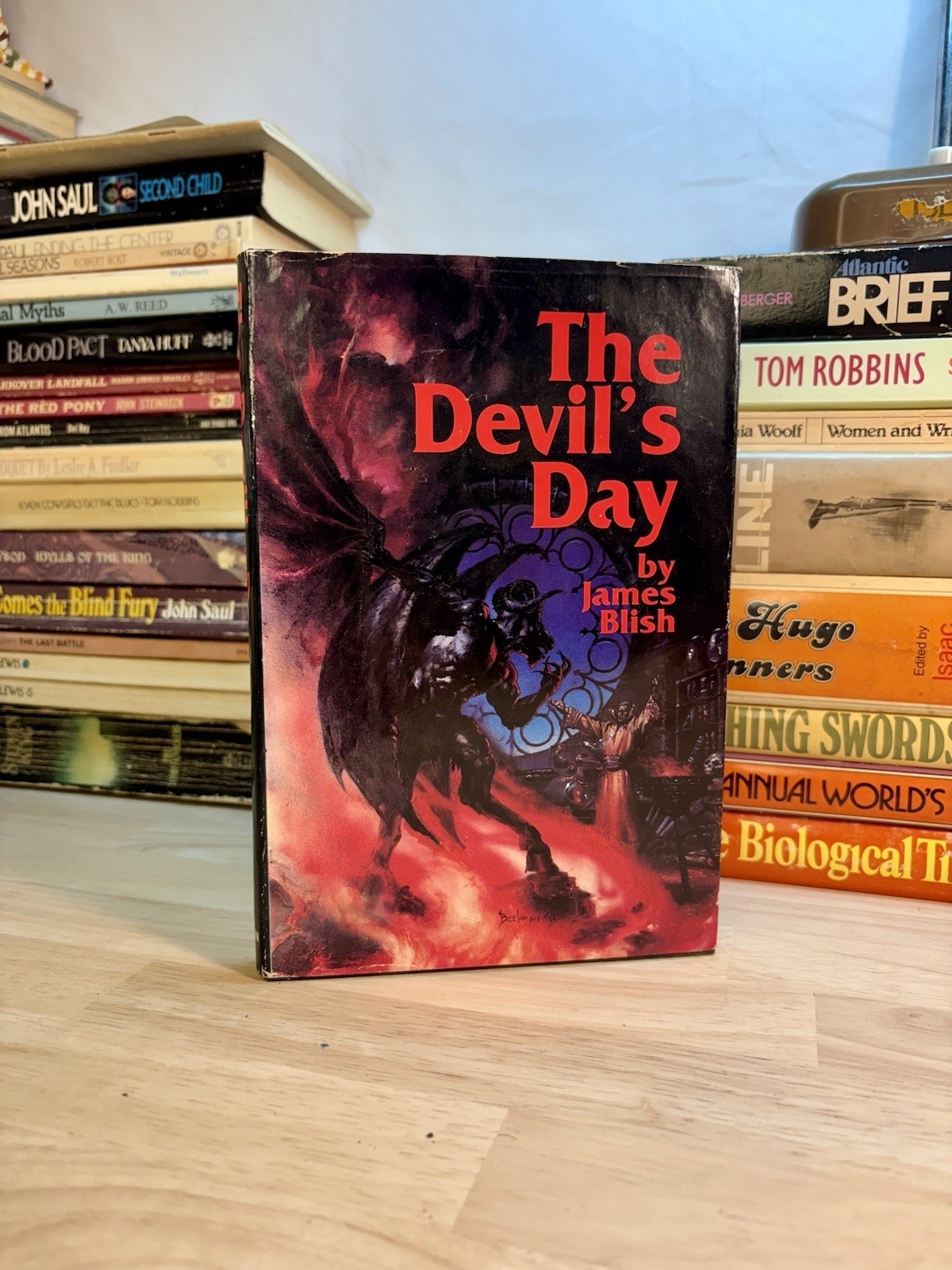 The Devil’s Day by James Blish 1971 Hardcover with Dust Jacket 1st Edition BCE