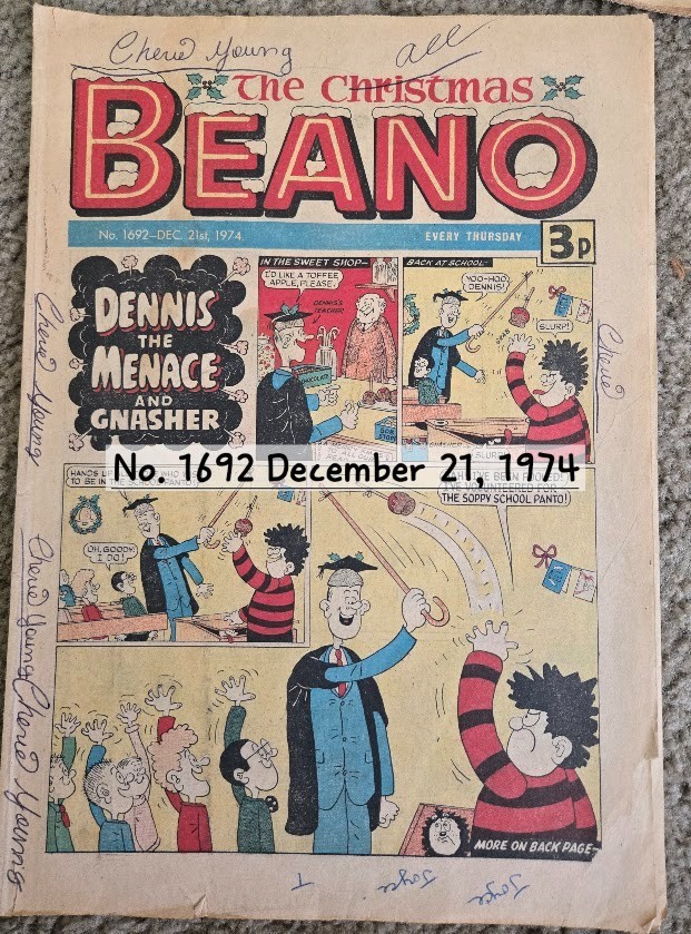 THE BEANO COLLECTION OF 9 BOOKS 1973-1978