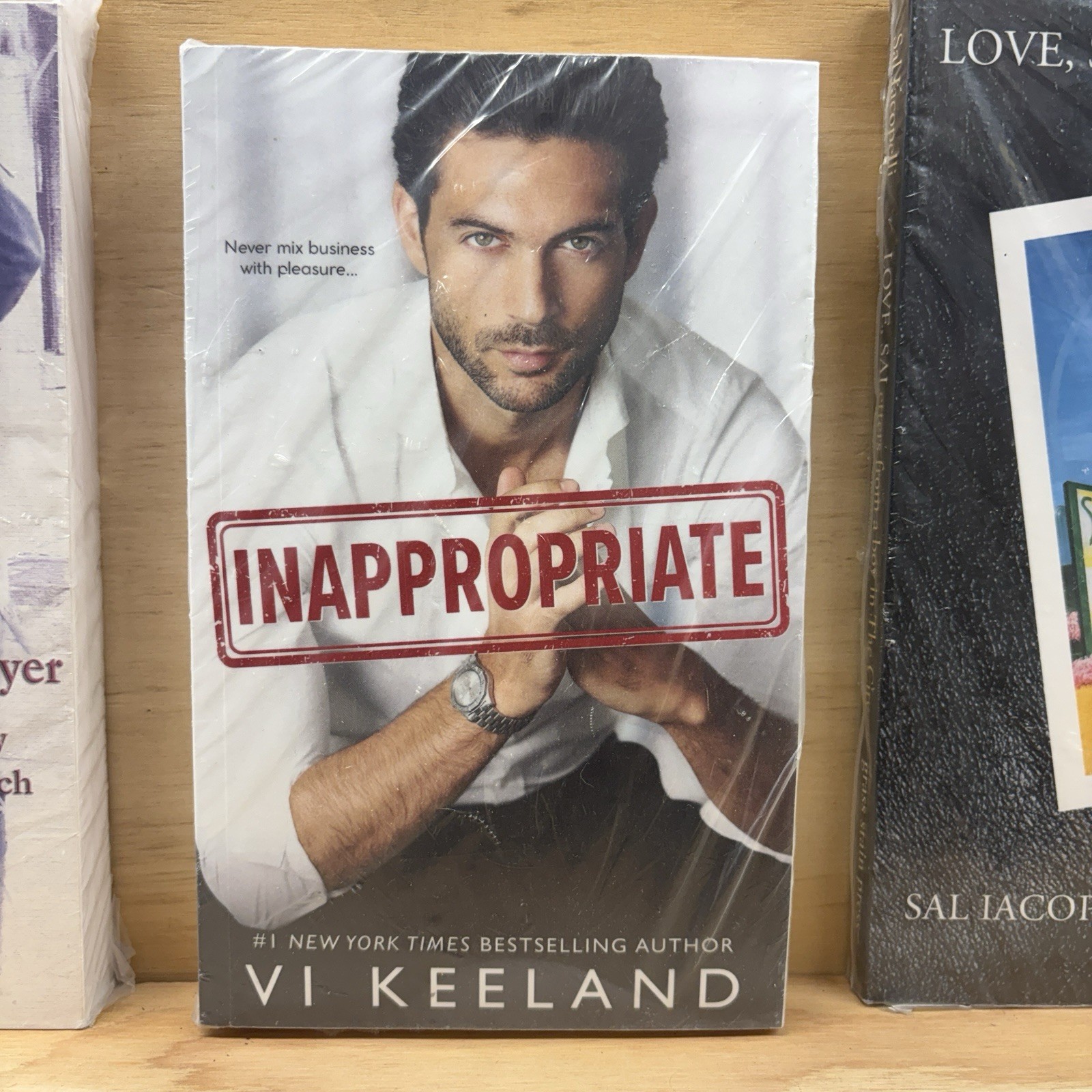 Inappropriate by Vi Keeland Paperback Fiction Young Adult Novel