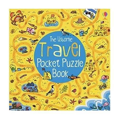Travel Pocket Puzzle Book – Paperback By Alex Frith – GOOD