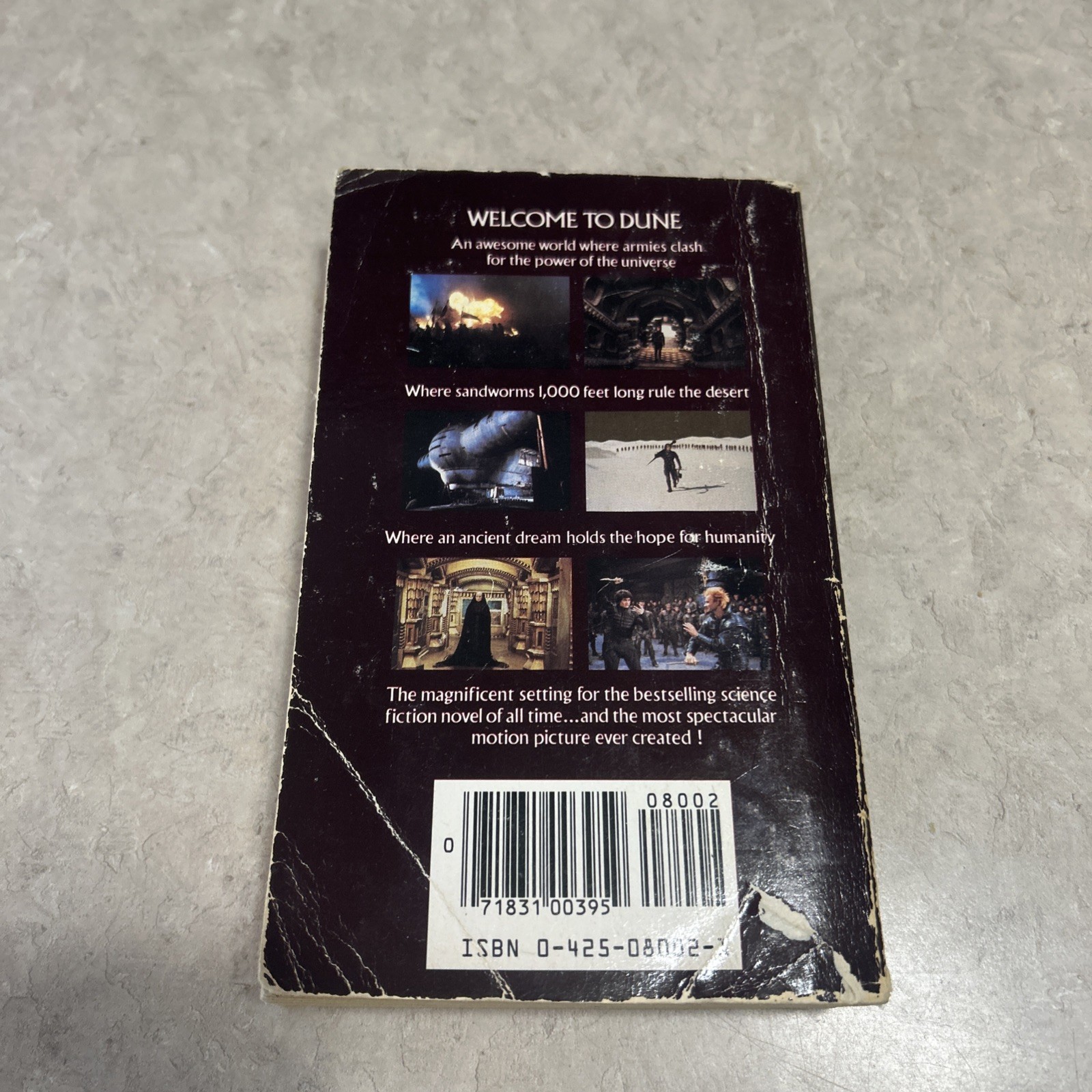 Frank Herbert – Dune – Berkley 35th Printing 1984 Movie Tie-In