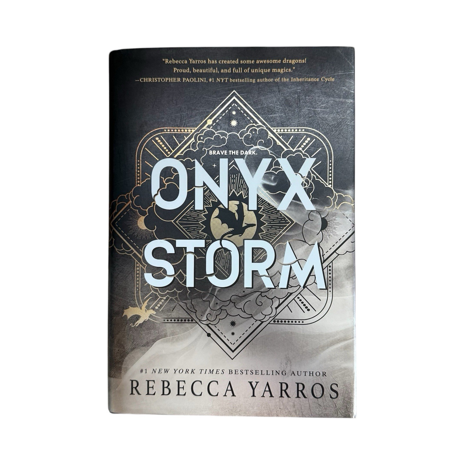Onyx Storm First Print/First Edition Sprayed Edges Rebecca Yarros