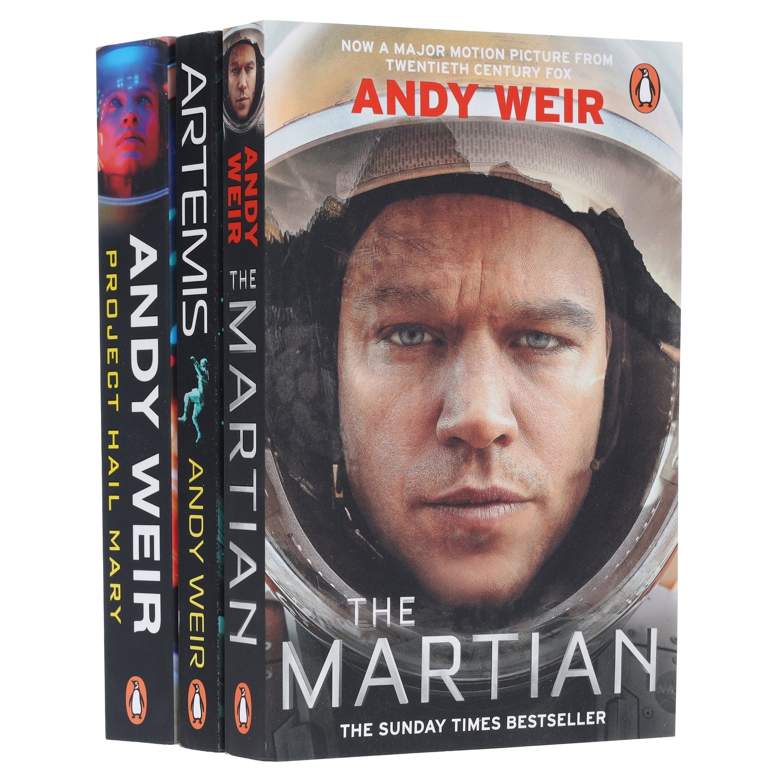 Andy Weir (The Martian, Artemis & Project Hail Mary) 3 Books Set-Fiction-PB