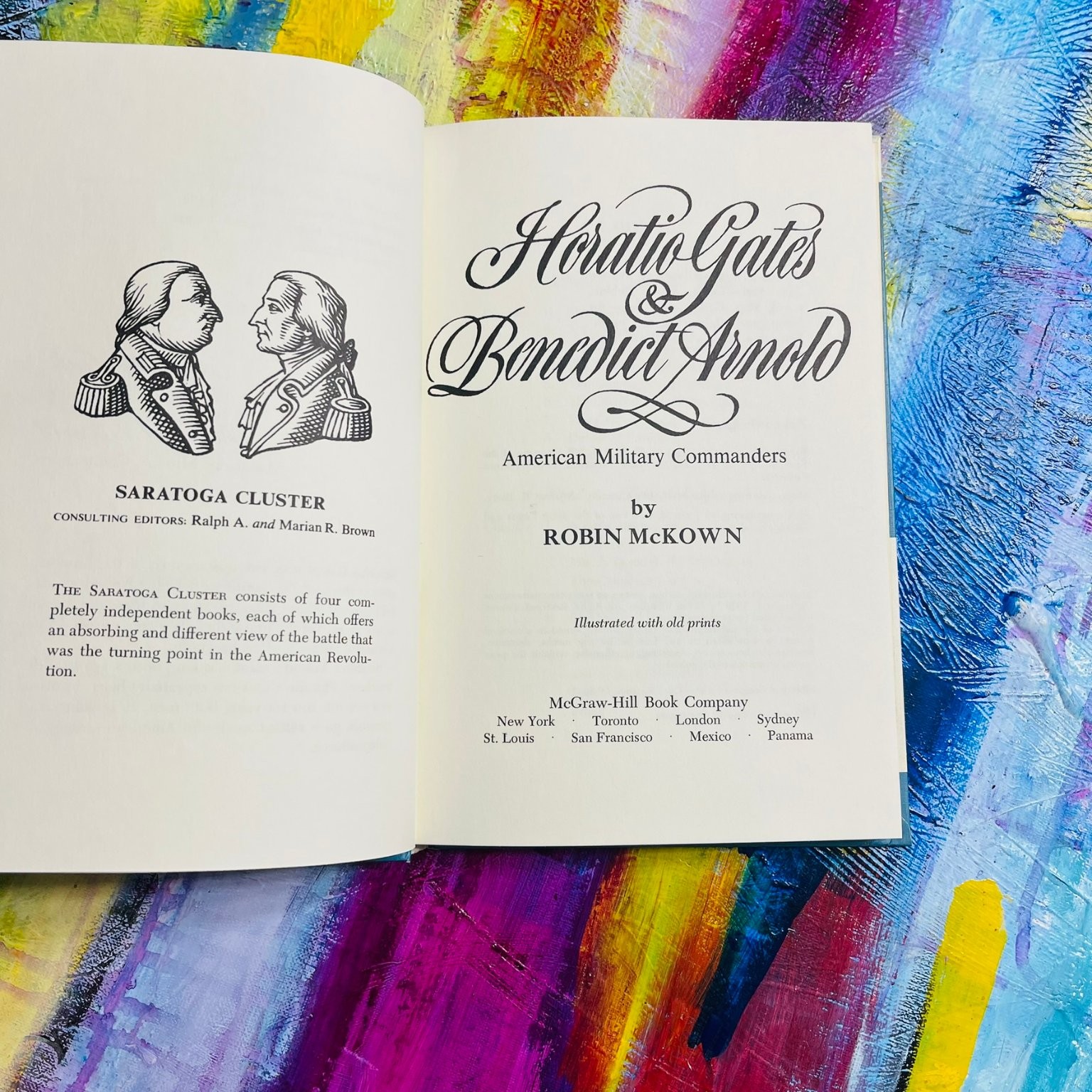 Horatio Gates & Benedict Arnold McKown 1969 American Revolution McGraw-Hill