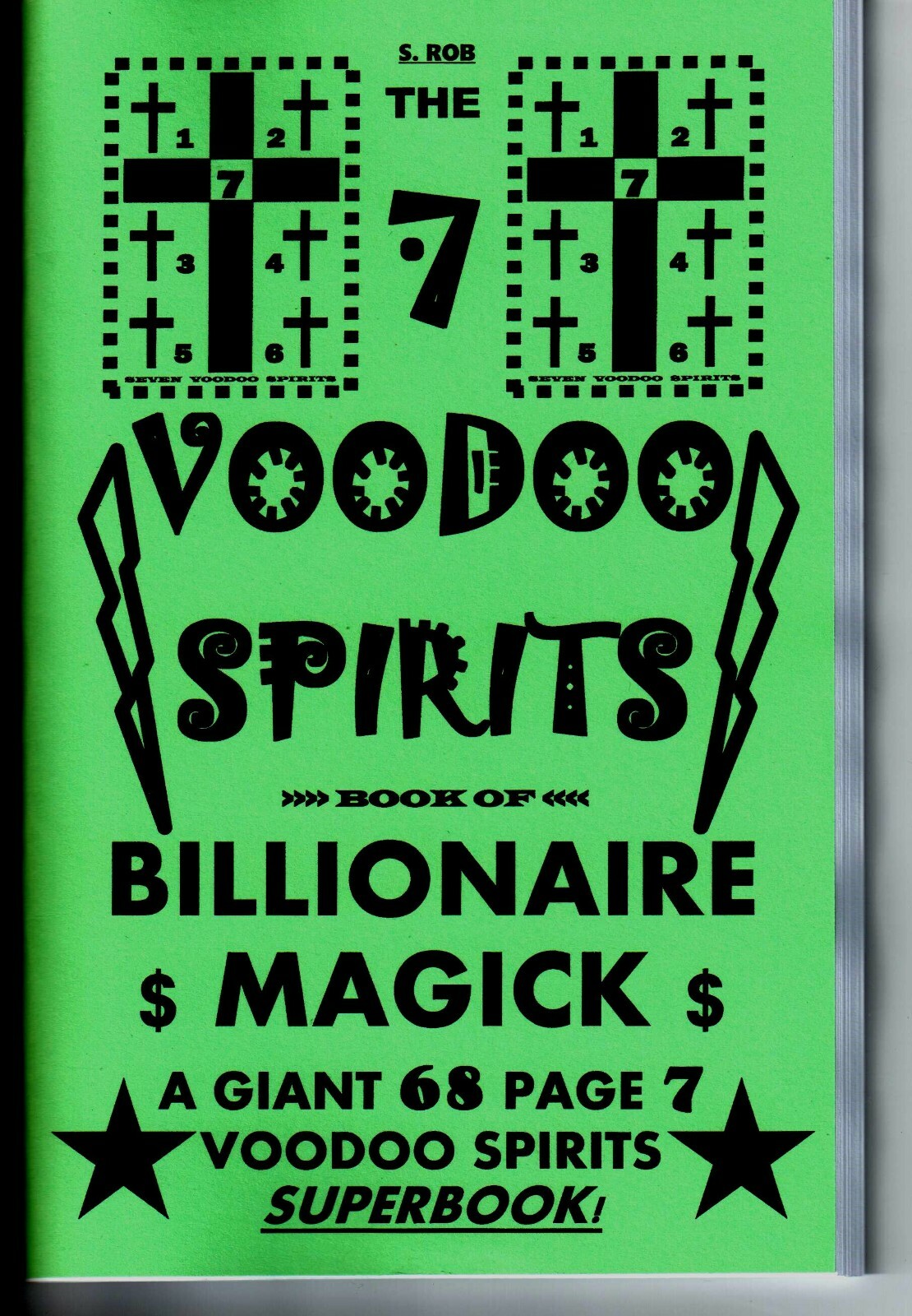 THE 7 VOODOO SPIRITS book of BILLIONAIRE MAGICK 68 pages !!!!
