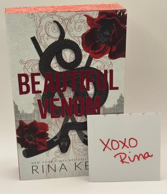 Beautiful Venom, Deluxe First Edition with bookplate – New