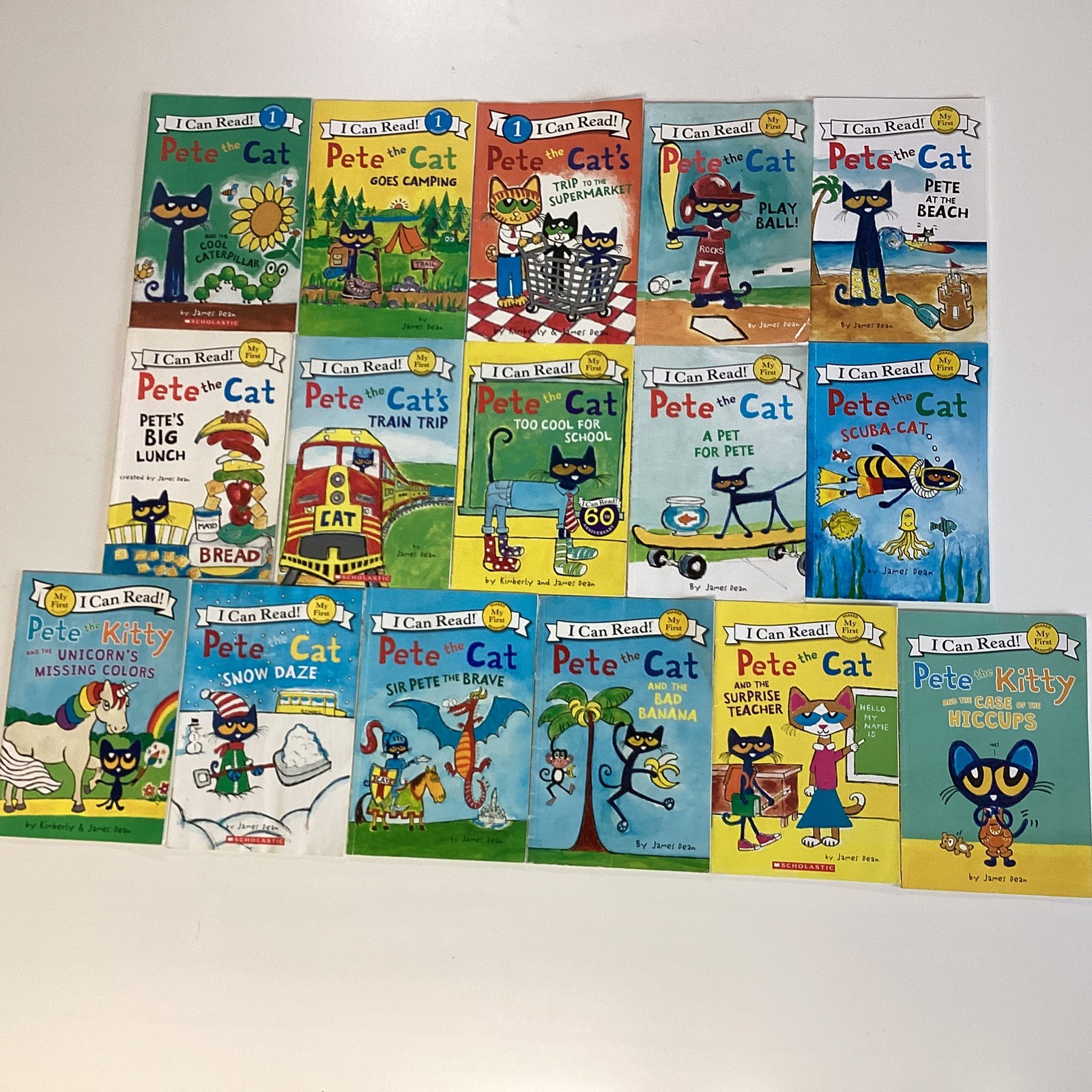 Pete the Cat My First I Can Read Reader Kindergarten 1st Grade 16 Book Lot