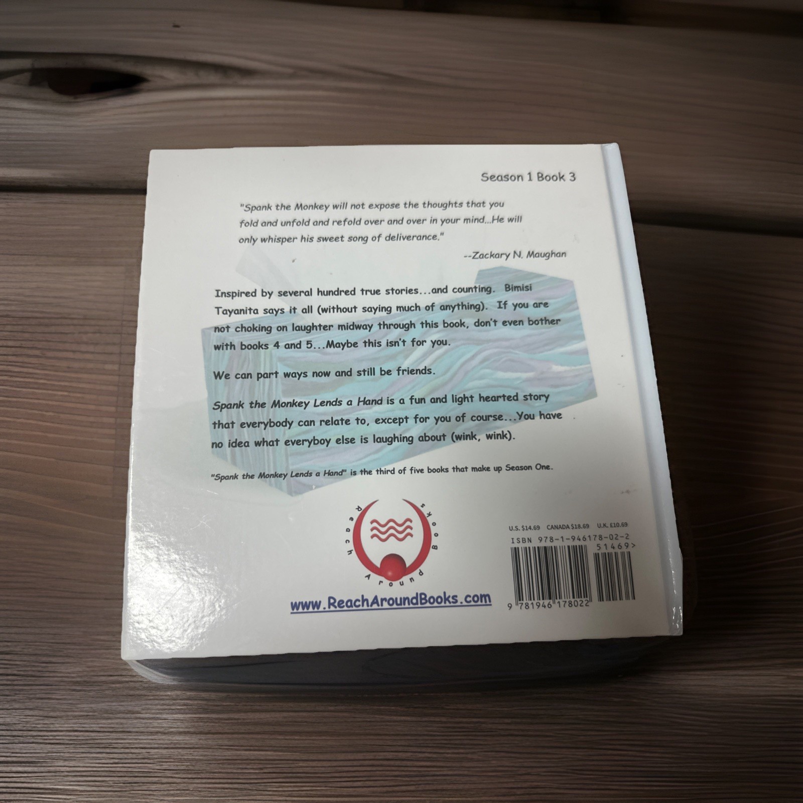 Spank the Monkey Lends a Hand Season 1 Book 3 (one Book)
