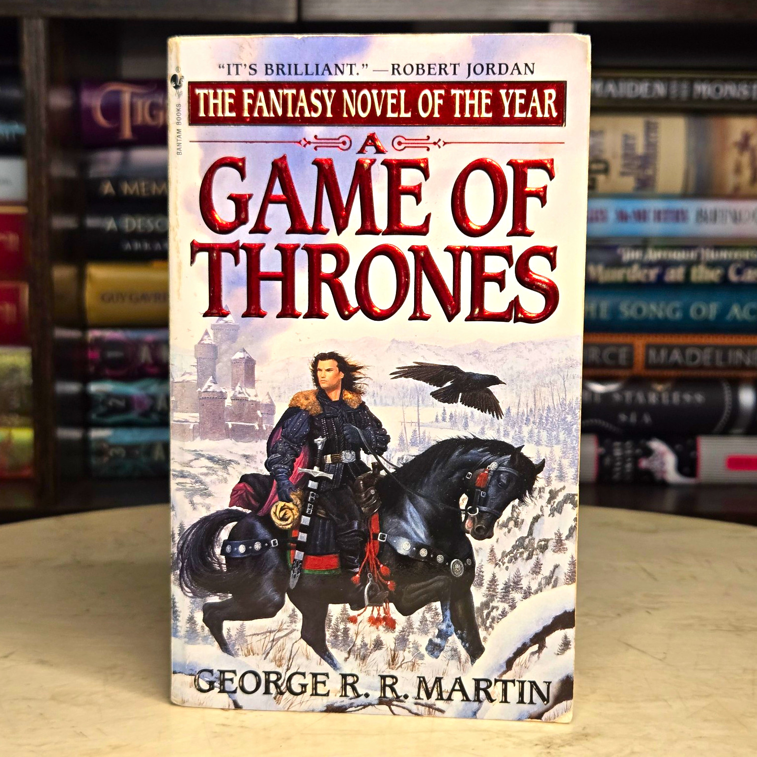 A Game of Thrones by George R. R. Martin Mass Market PB Jon Snow Cover Rare