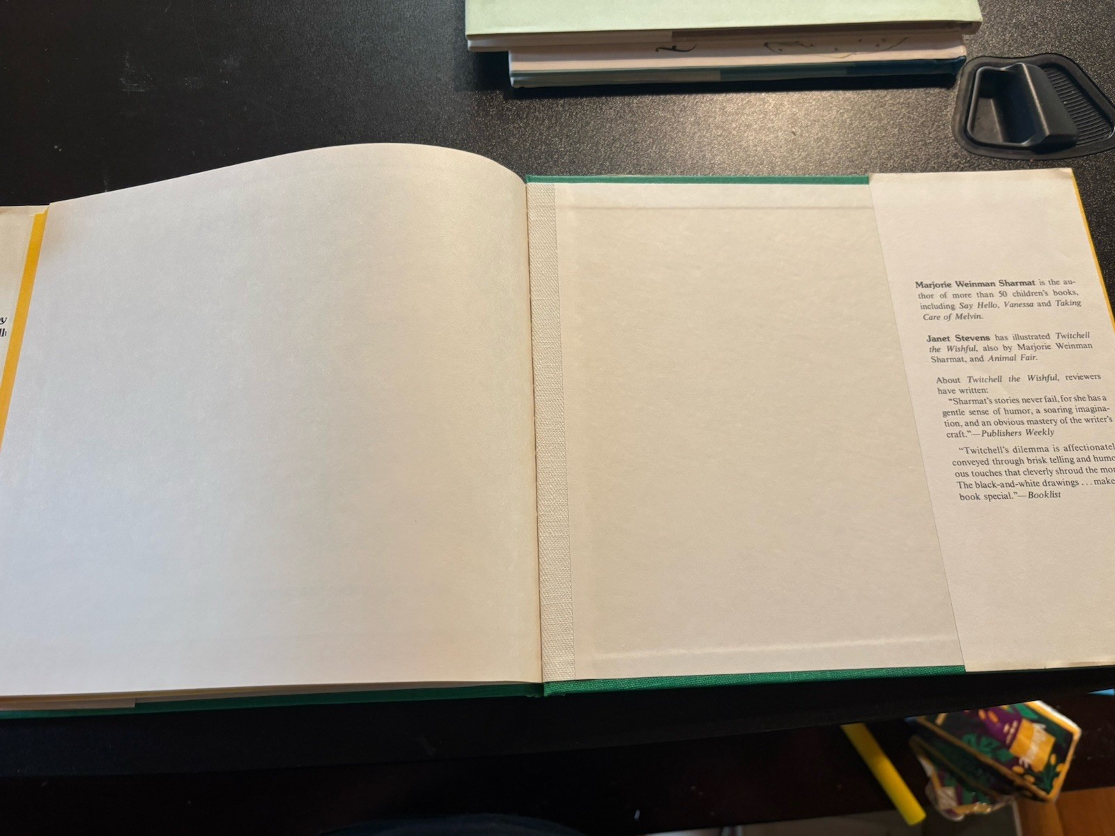 SIGNED! Lucretia the Unbearable By Sharmat and Janet Stevens. 1st ed. VG/VG+