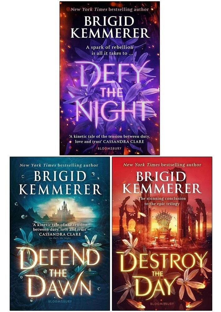 Defy the Night Series 3 Books Paperback Set – Ages 18+- By Brigid Kemmerer