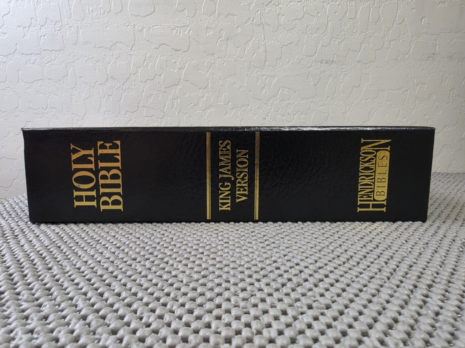 King James Version Holy Bible Hendrickson Publishers 2006 5 Ring Binder