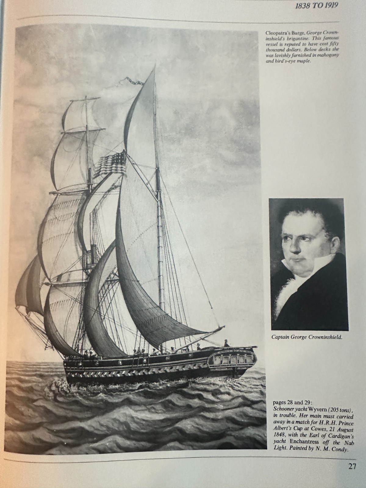 Yachting- A Pictoral History by Peter Heaton 159 pages