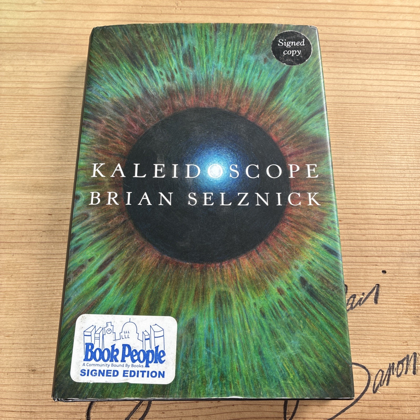 Signed Book Kaleidoscope Brian Selznick Juvenile Fiction YA Children Novel Books
