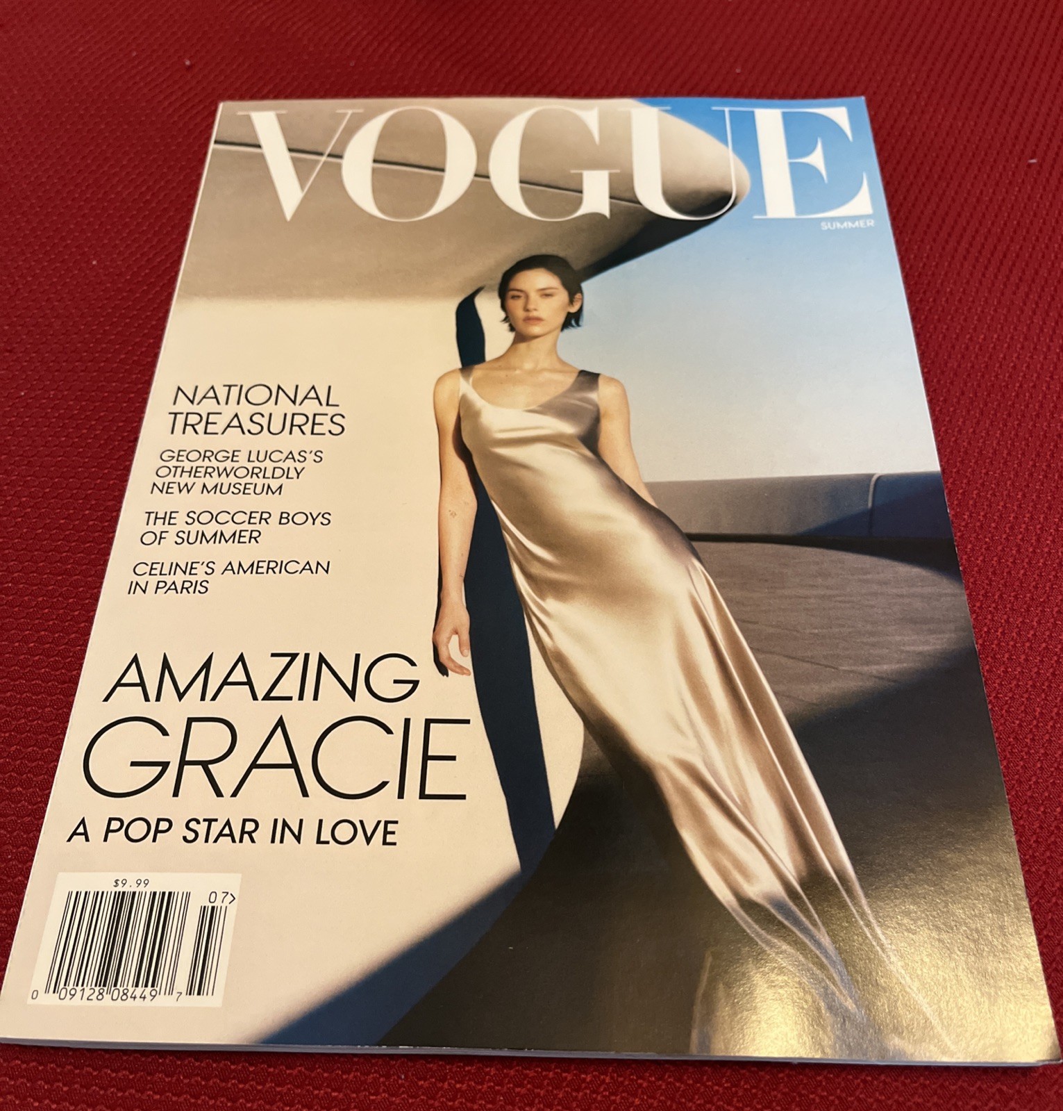 Vogue Magazine Summer 2026 NEW Gracie Abrams George Lucas Fashion No Address