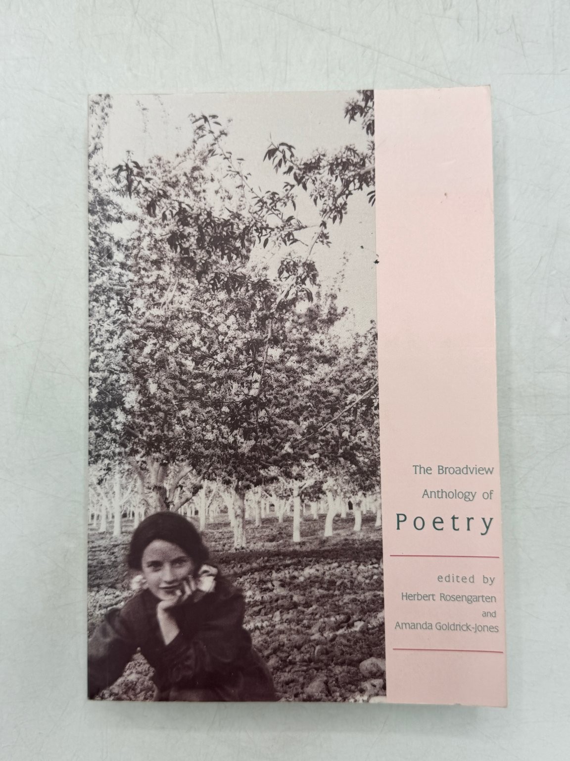Broadview Anthology of Poetry Rosengarten Goldrick-Jones 1993 Paperback