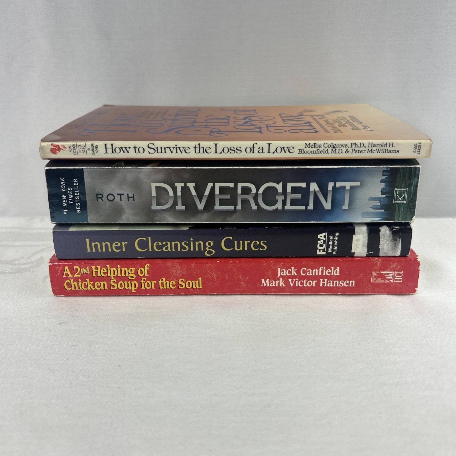 4 Paperback Books Lot Numerous Titles And Authors