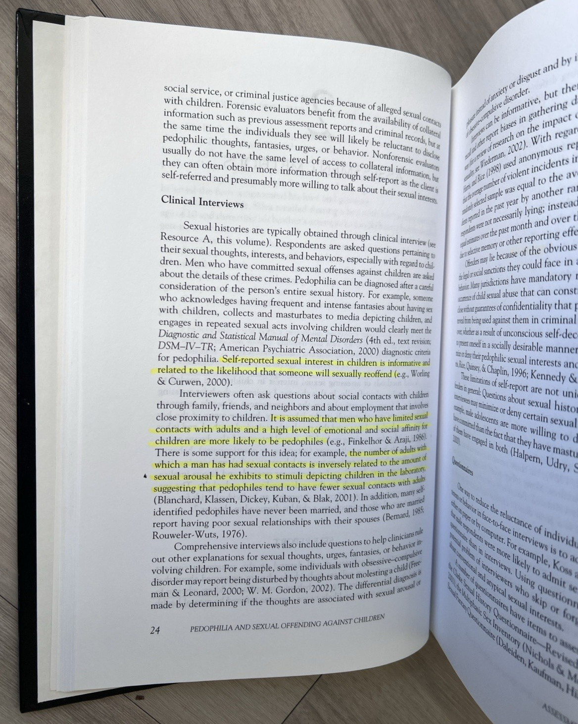 PEDOPHILIA and SEXUAL OFFENDING AGAINST CHILDREN 2008 Hardcover NO DUST JACKET