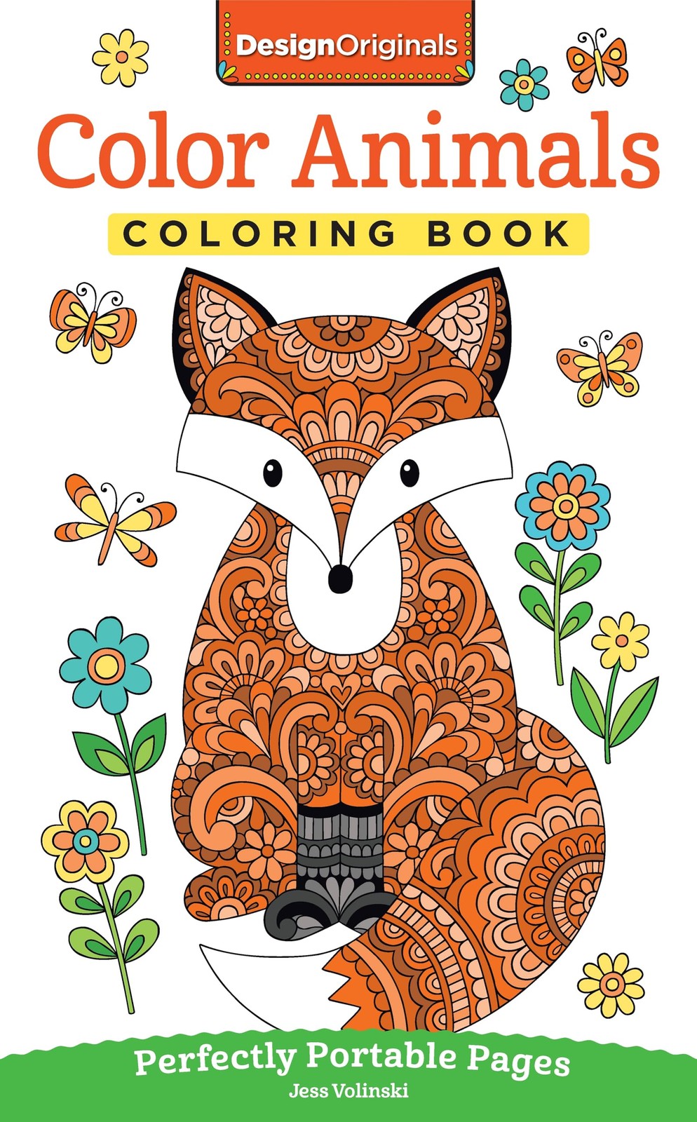 Color Animals Coloring Book: Perfectly Portable Pages (Design Originals)…