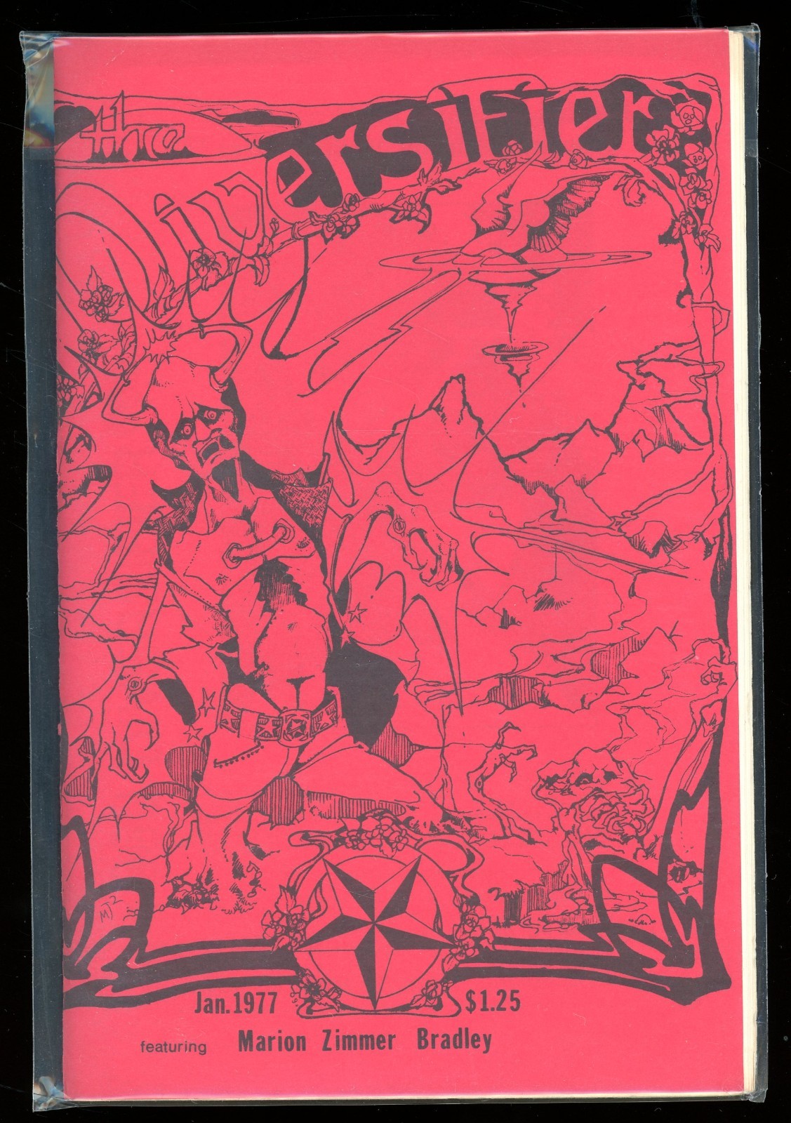 THE DIVERSIFIER #18, Sci-Fi fanzine, Marion Zimmer Bradley Darkover article